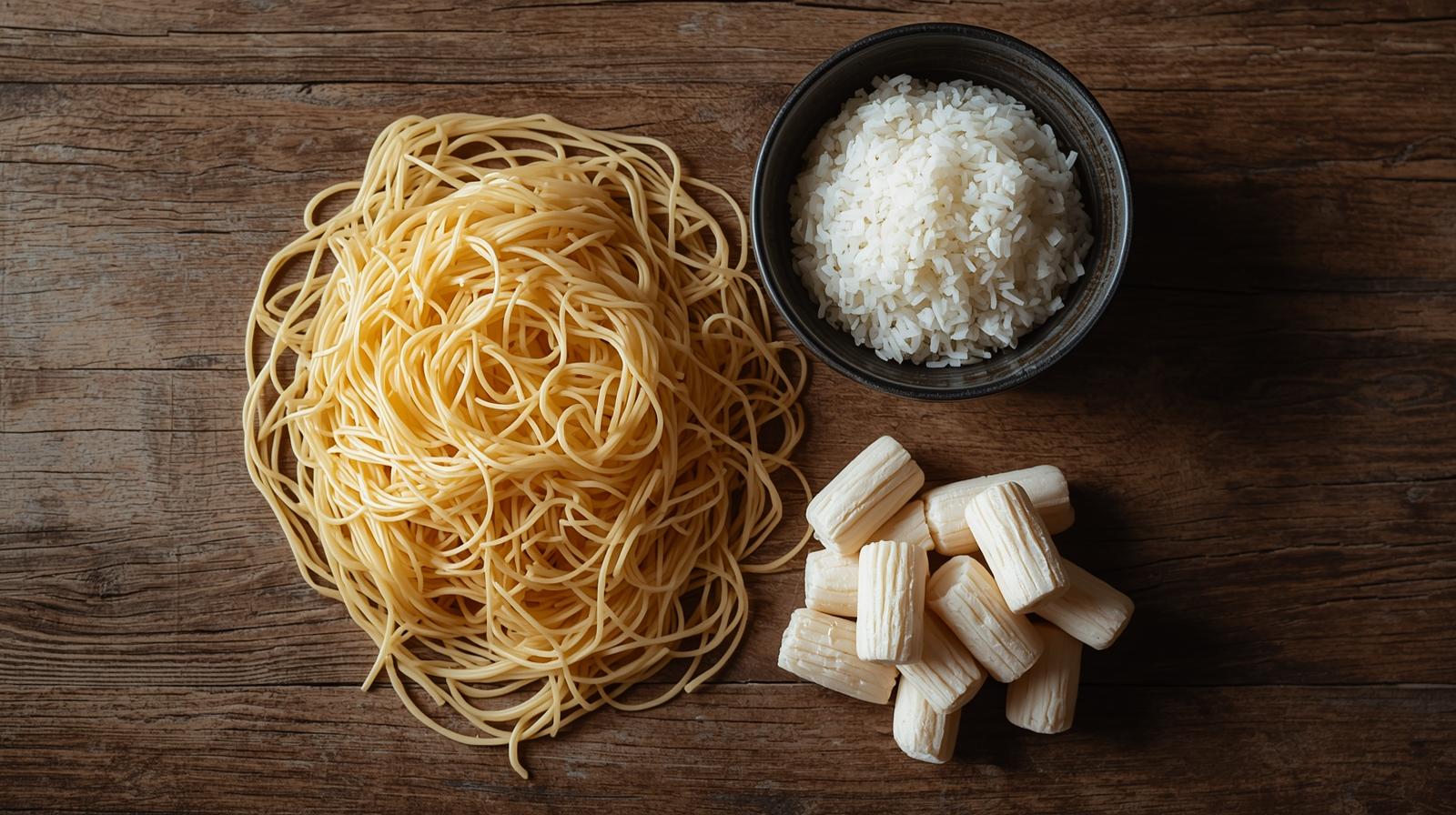 Noodle, Rice & Rice Cake