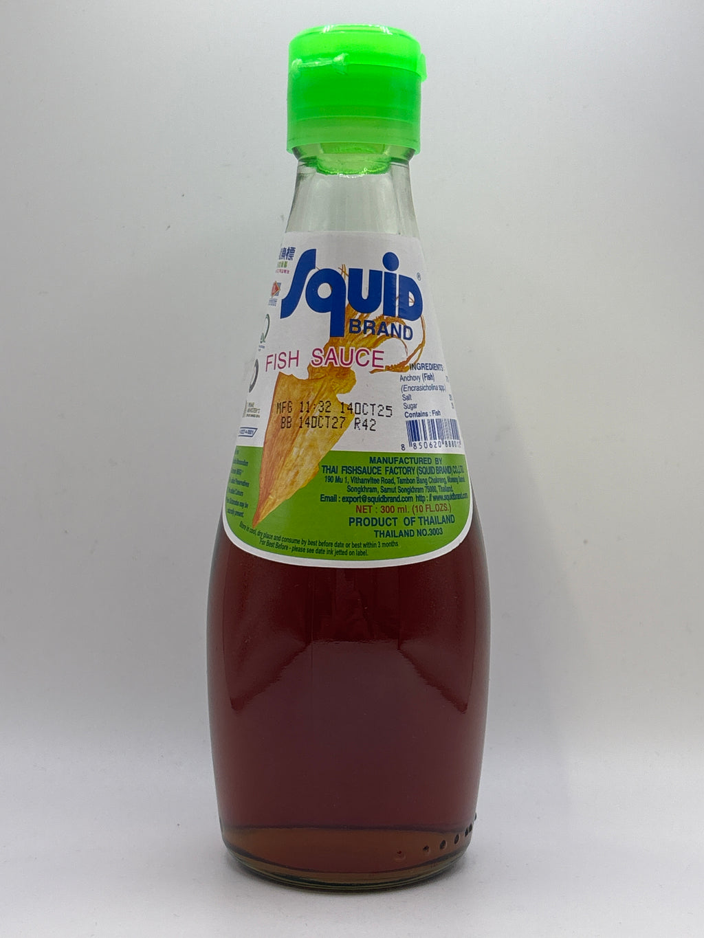 魷魚牌泰國魚露 300毫升