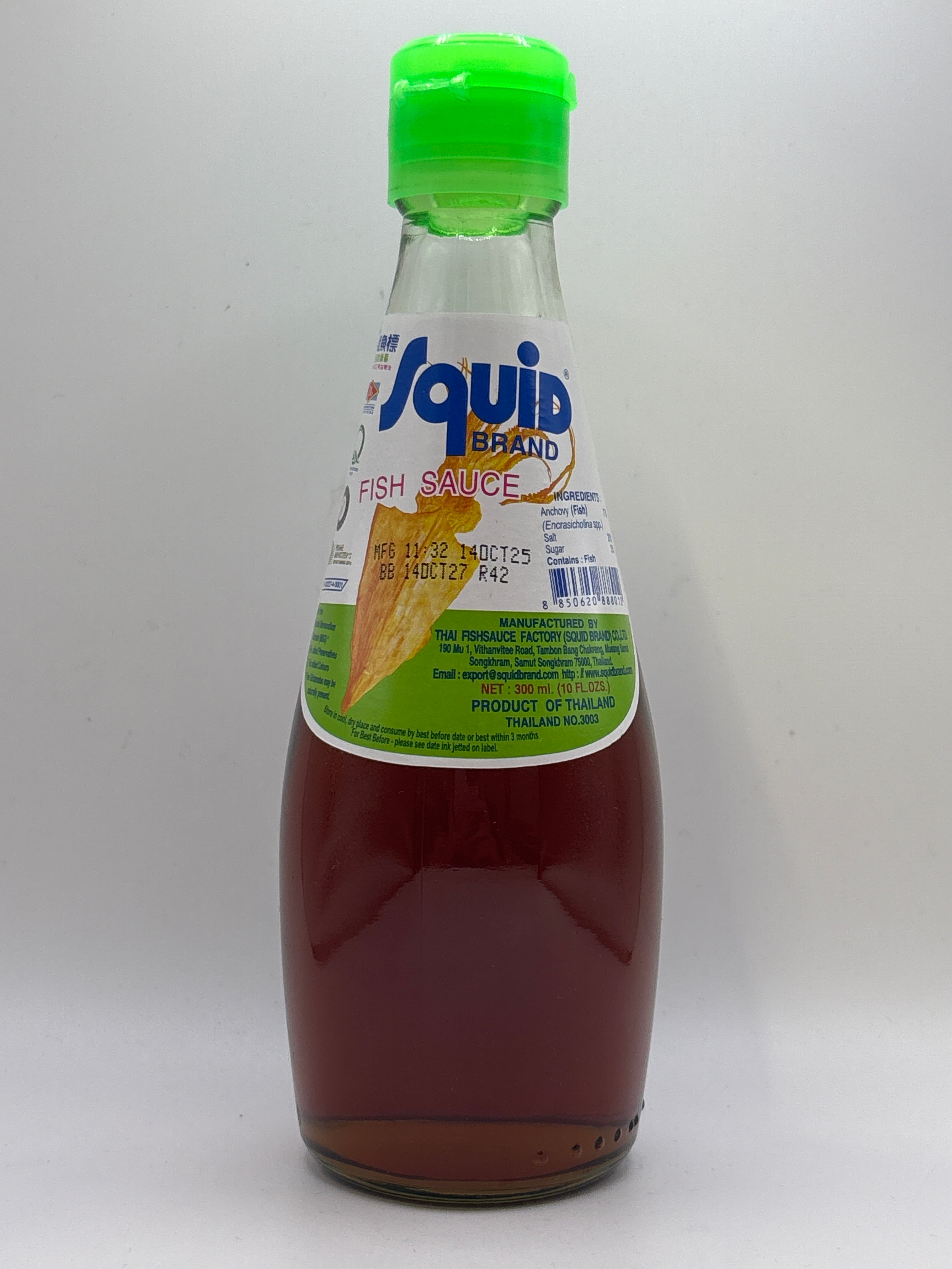 魷魚牌泰國魚露 300毫升