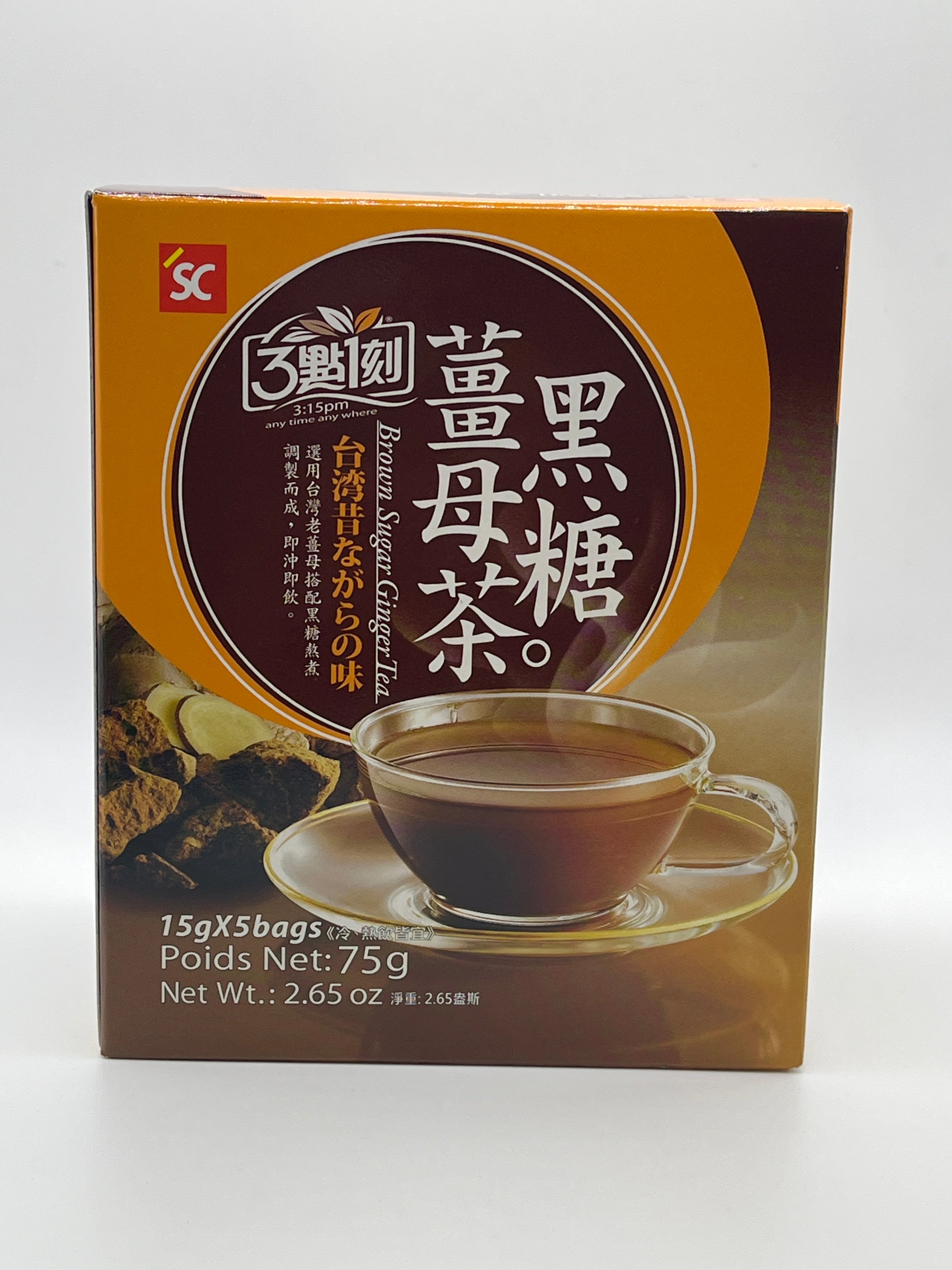 3:15PM Brown Sugar Ginger Tea 75g