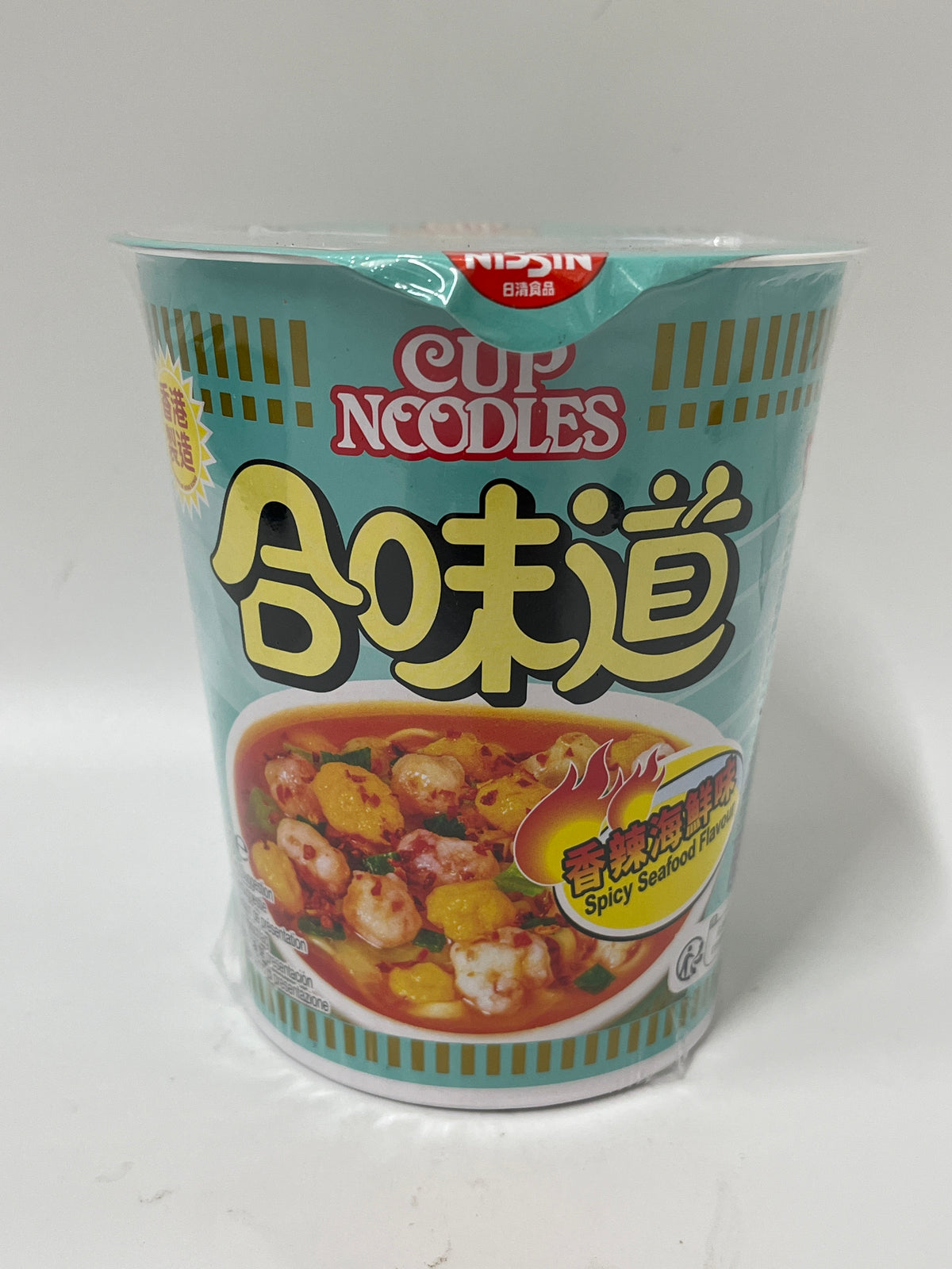 HK Nissin Cup Noodles Spicy Seafood 73g