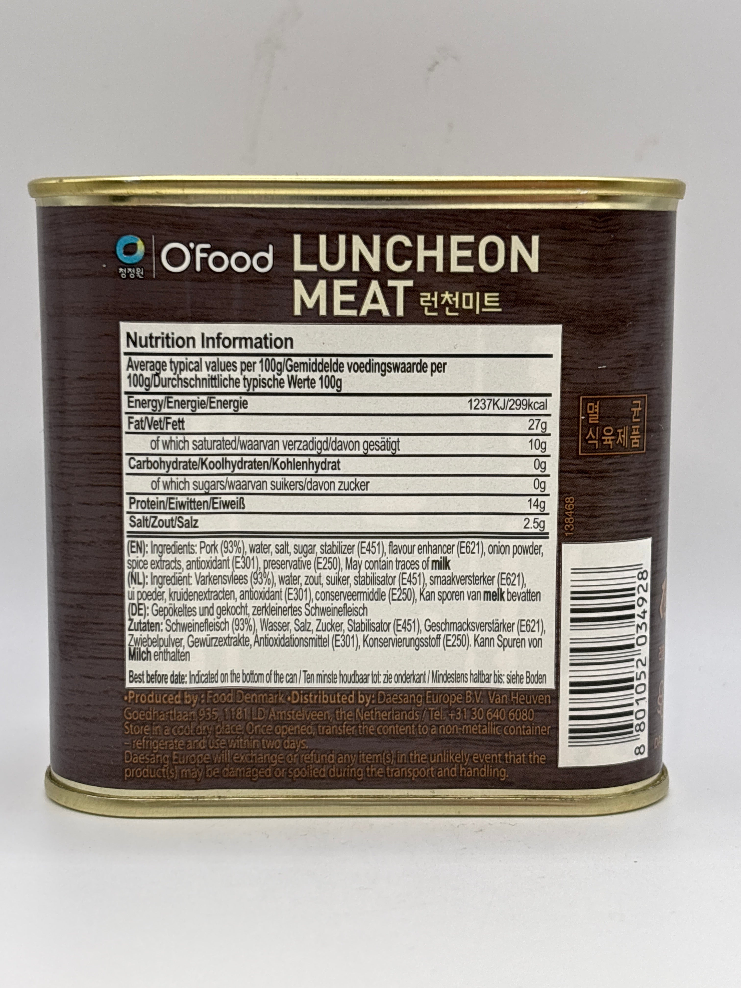CJ Ofood Luncheon Meat 340g