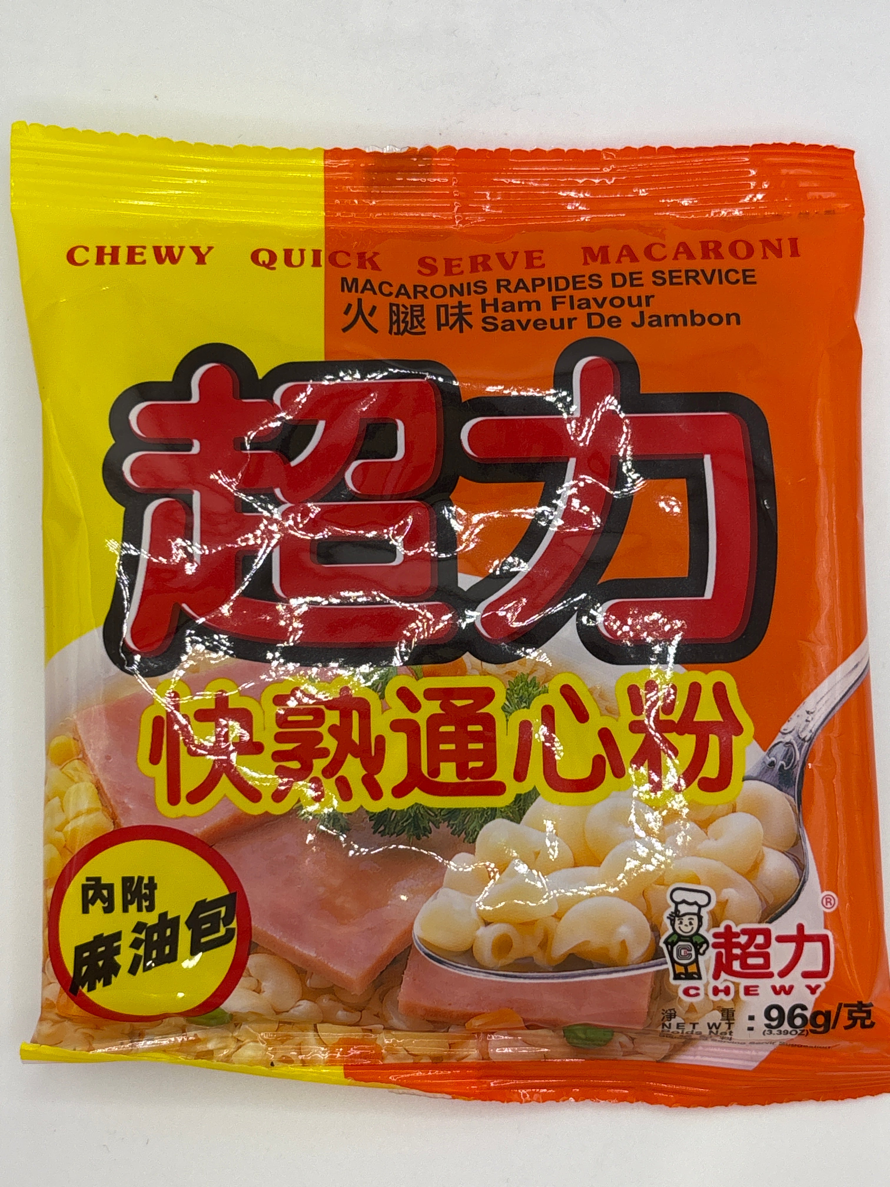 CHEWY Quick Serve Macaroni Ham Flavour 96g