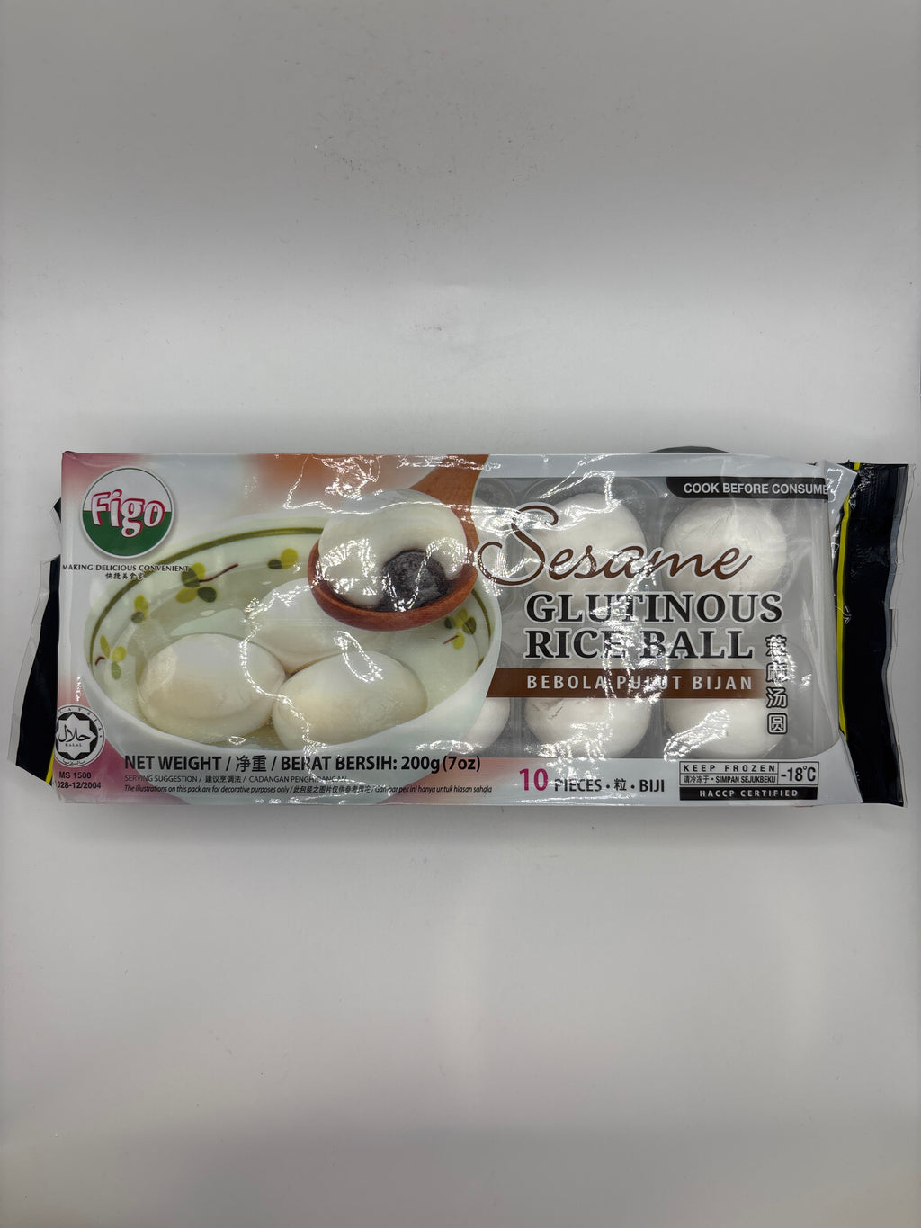Figo Sesame Rice Ball 200g (Frozen)