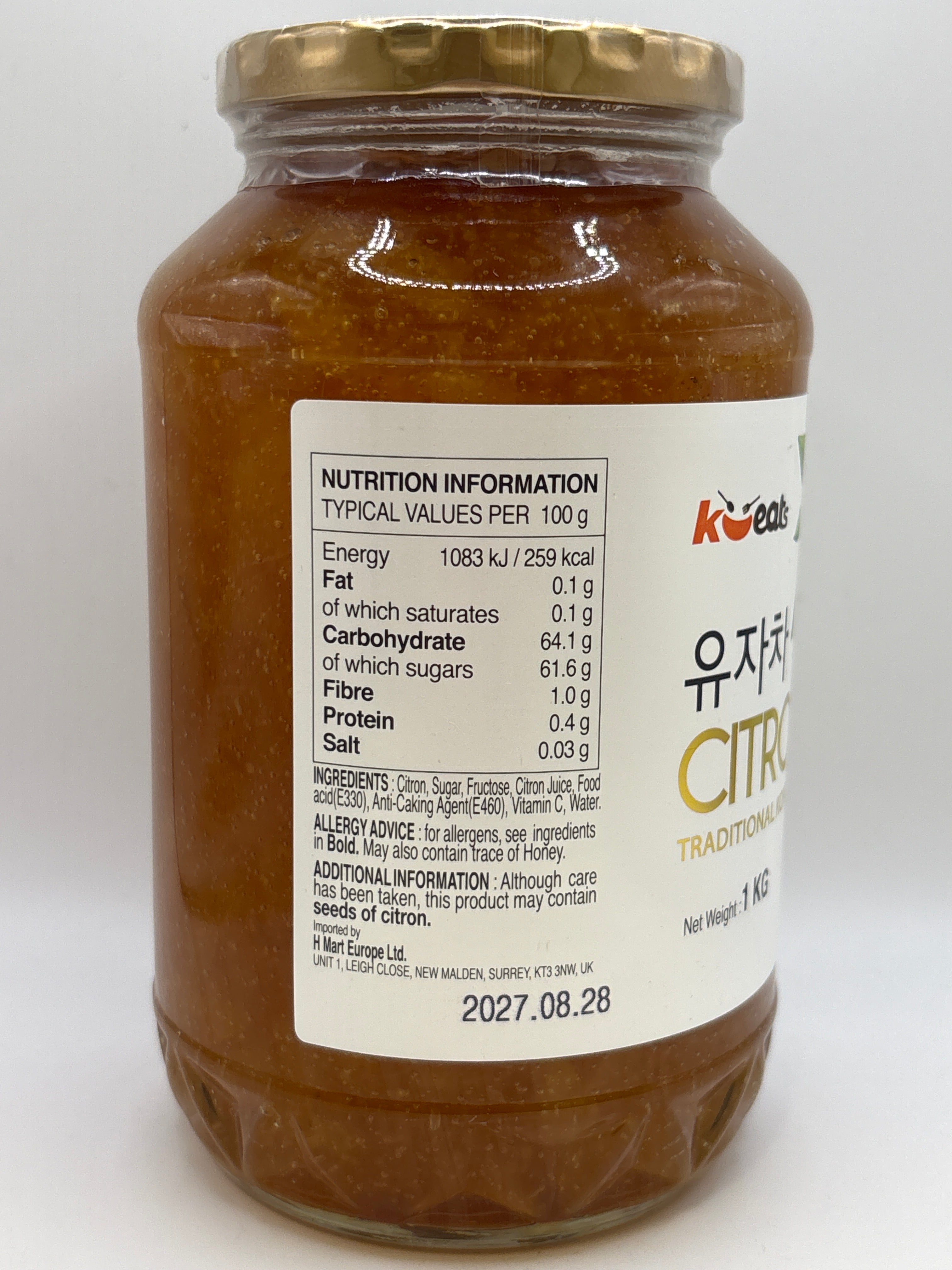 K EATS Citron Tea (Jar) 1KG