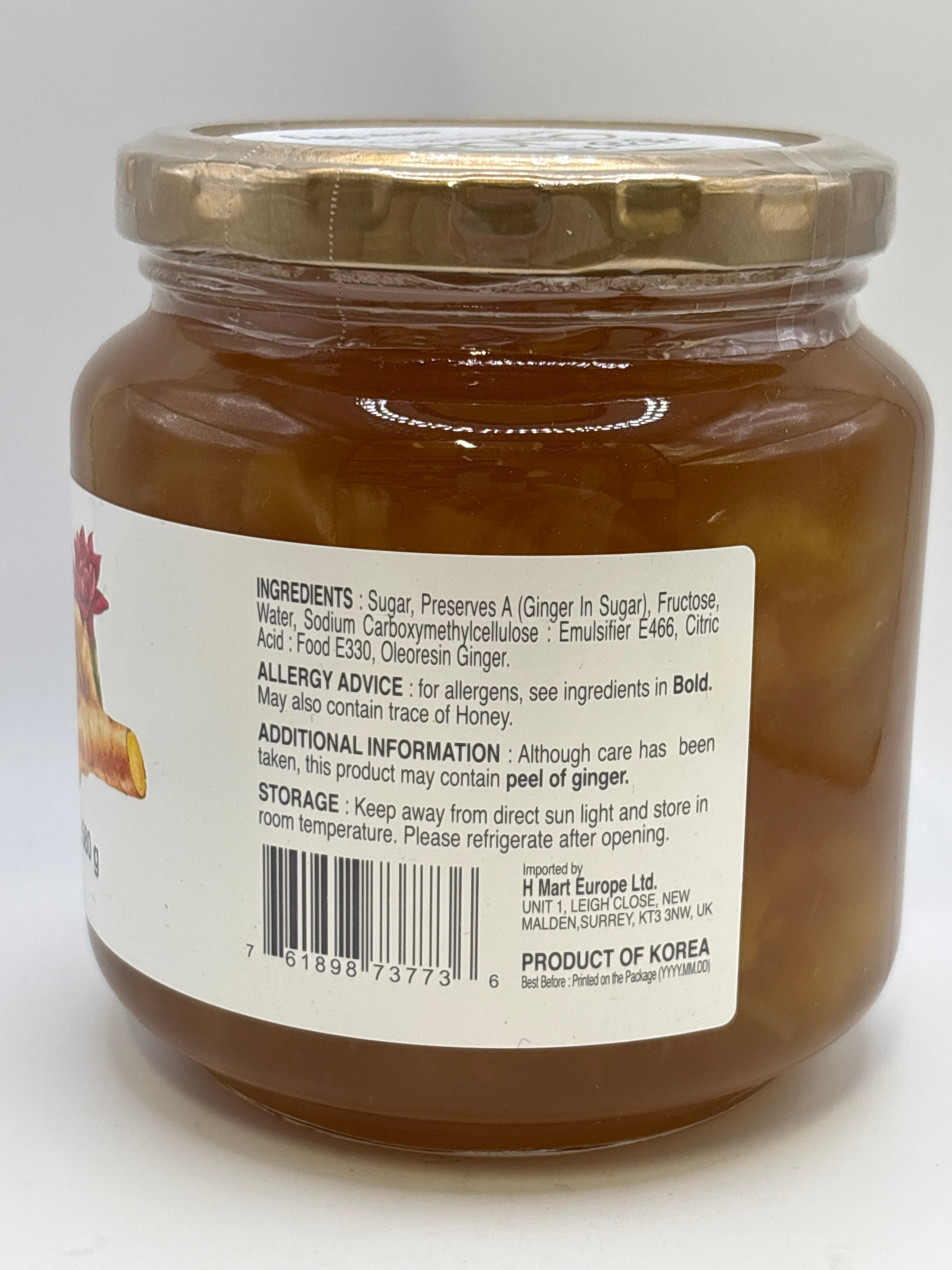 K EATS Ginger Tea(Jar) 580G