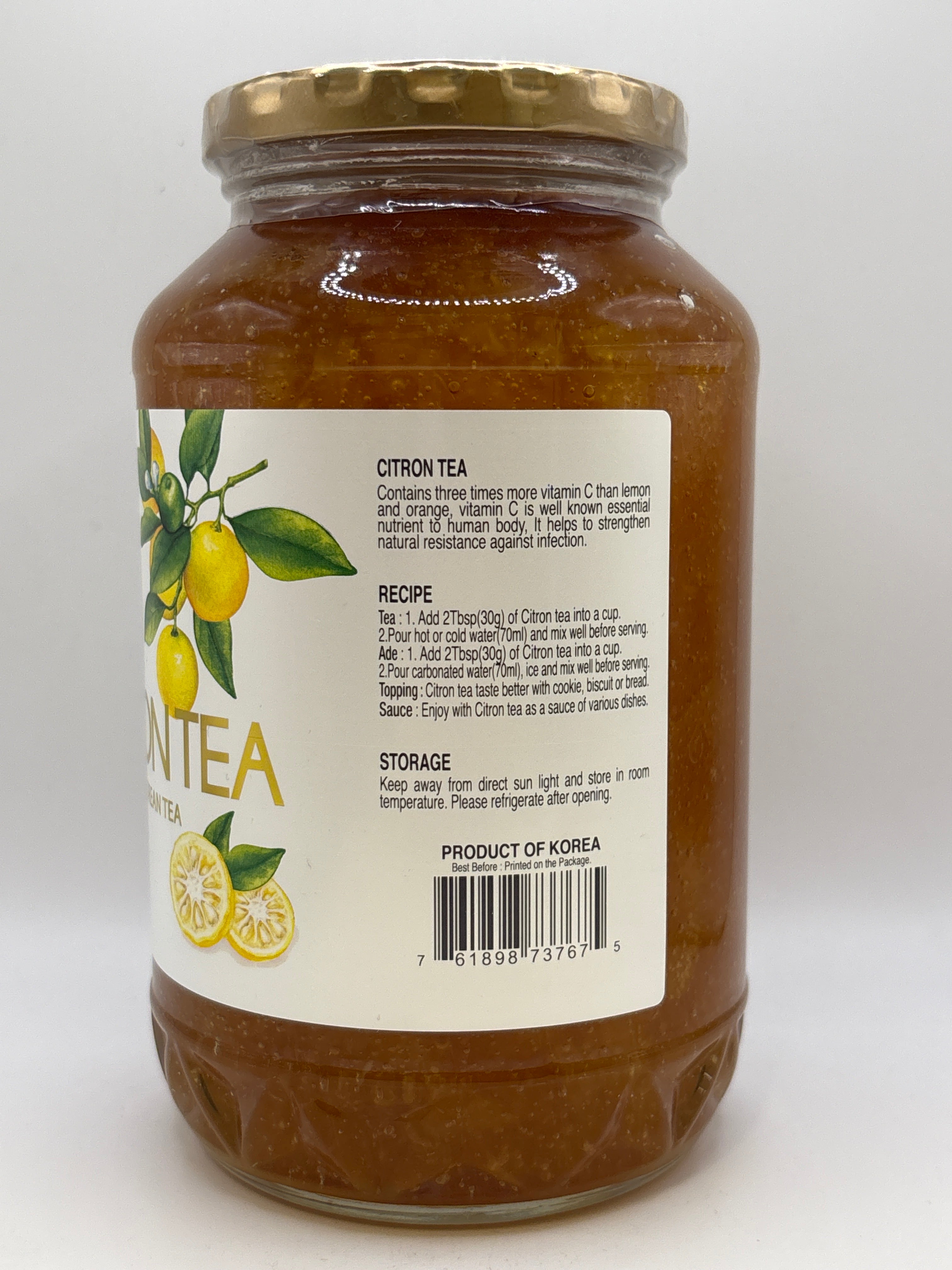 K EATS Citron Tea (Jar) 1KG