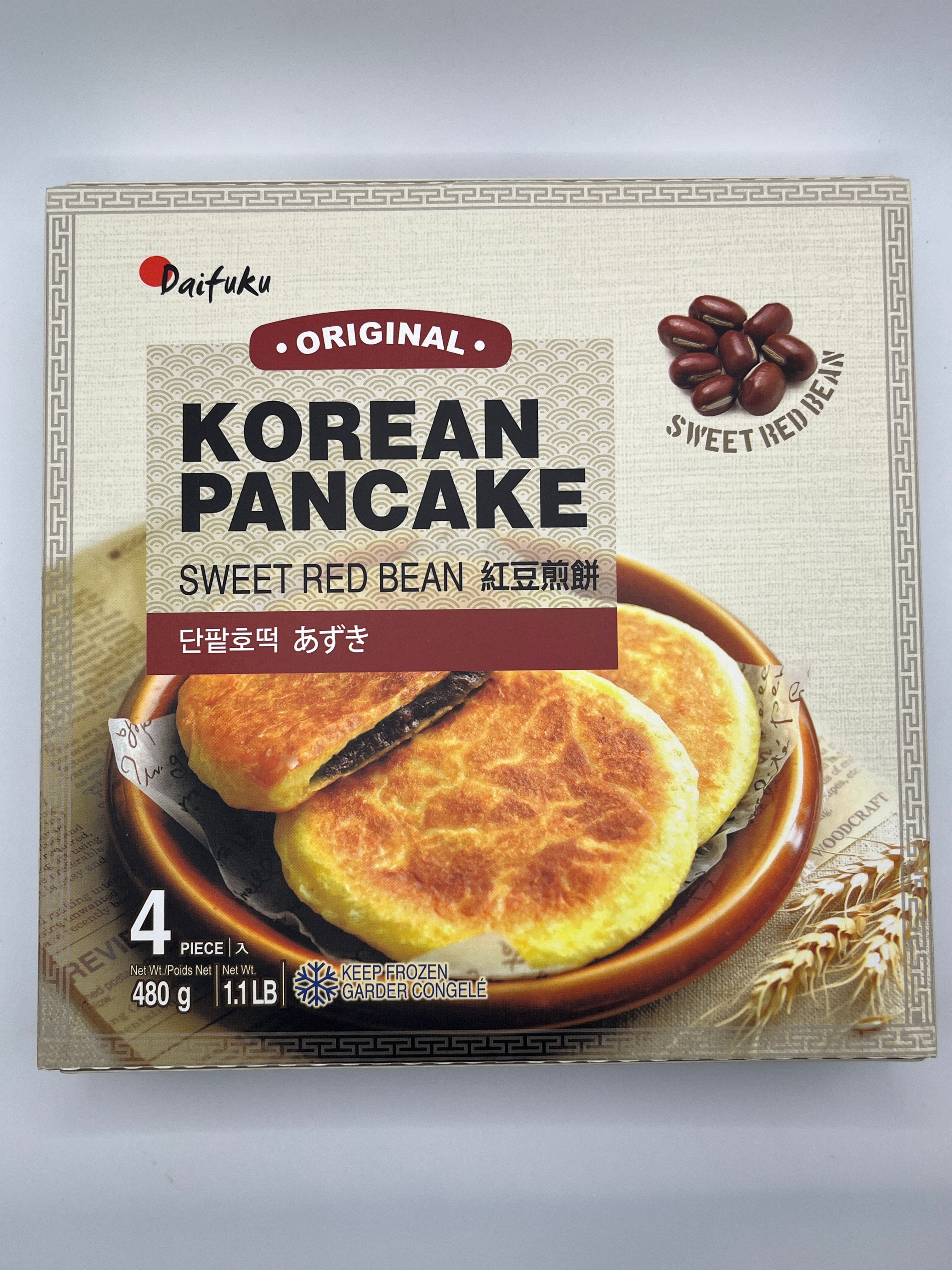 Daifuku Korean Pancake (Sweet Red Bean) 480g