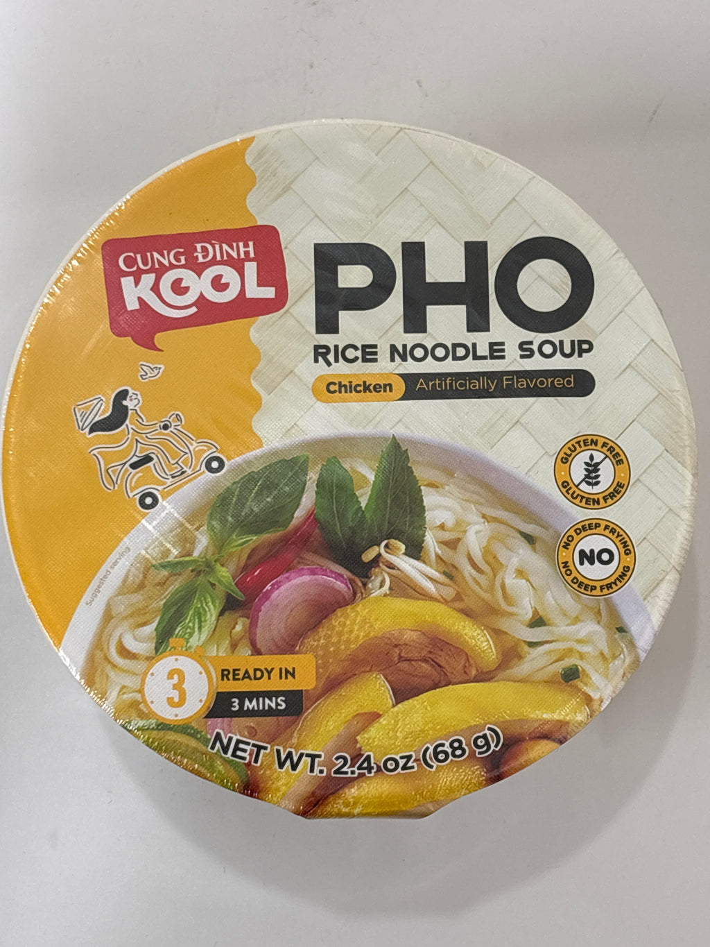 KOOL Bowl 雞肉河粉 68克