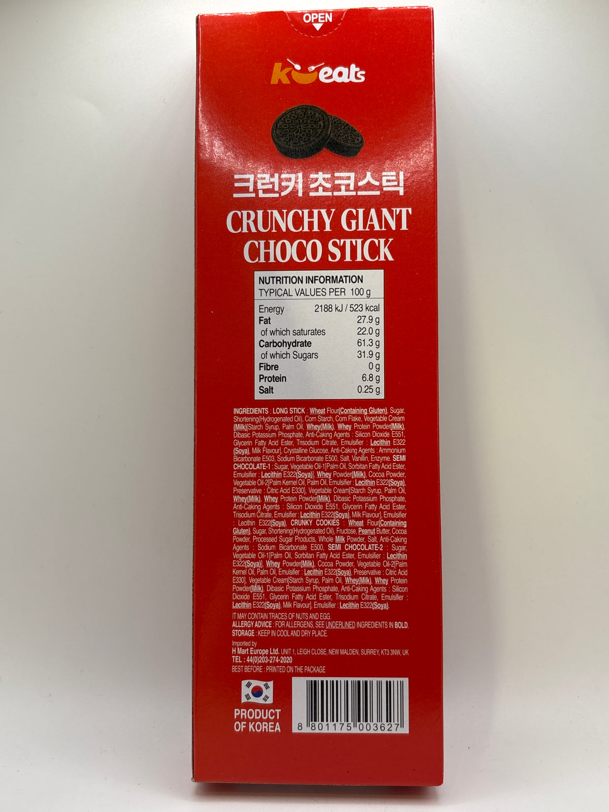 K-eats Choco Stick-Crunchy 54G