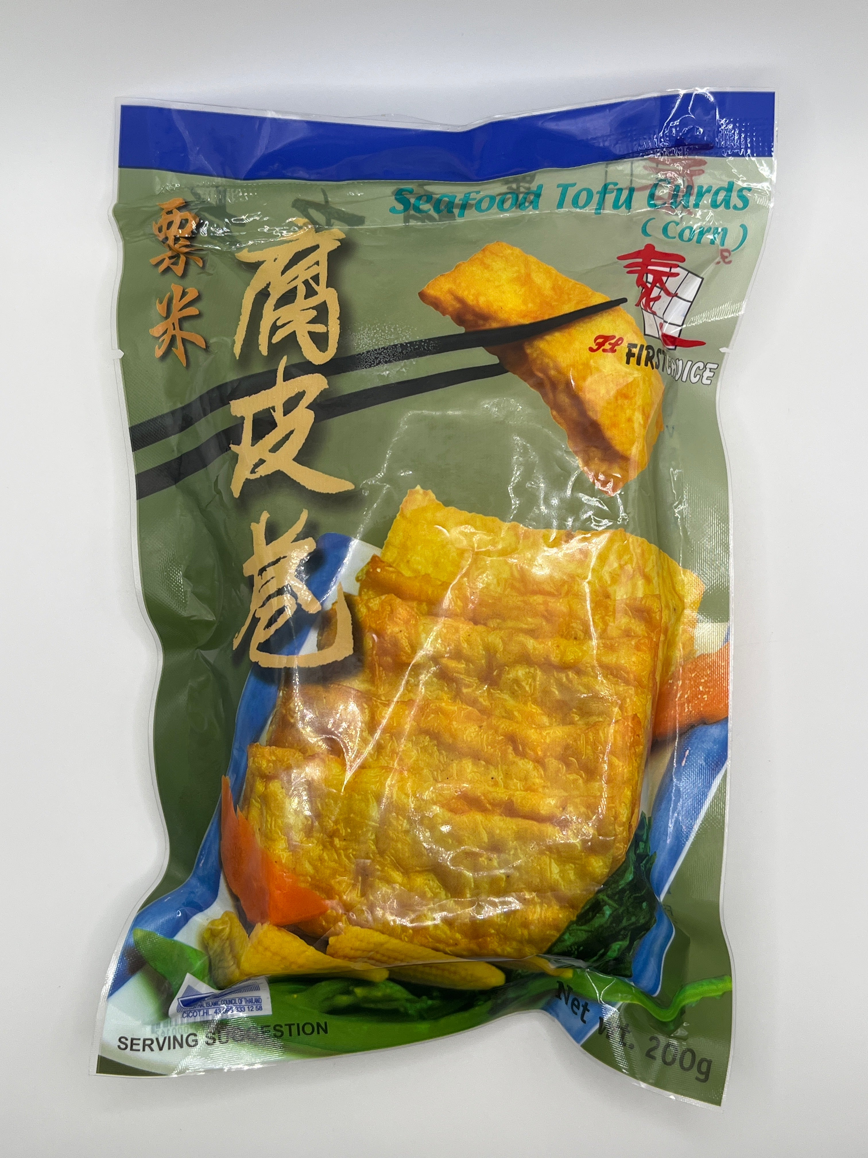 First Choice Sweetcorn Beancurd Roll 200g