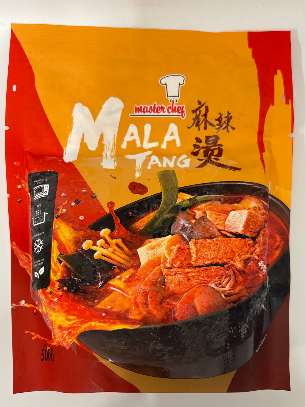 Master Chef Mala Tang Soup with Mixed Vegetables 500g (Frozen)