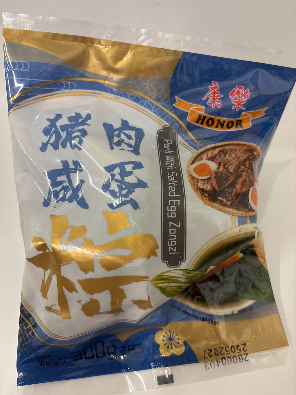 Honor Zongzi Pork w/ Salted Egg 300g (Frozen)