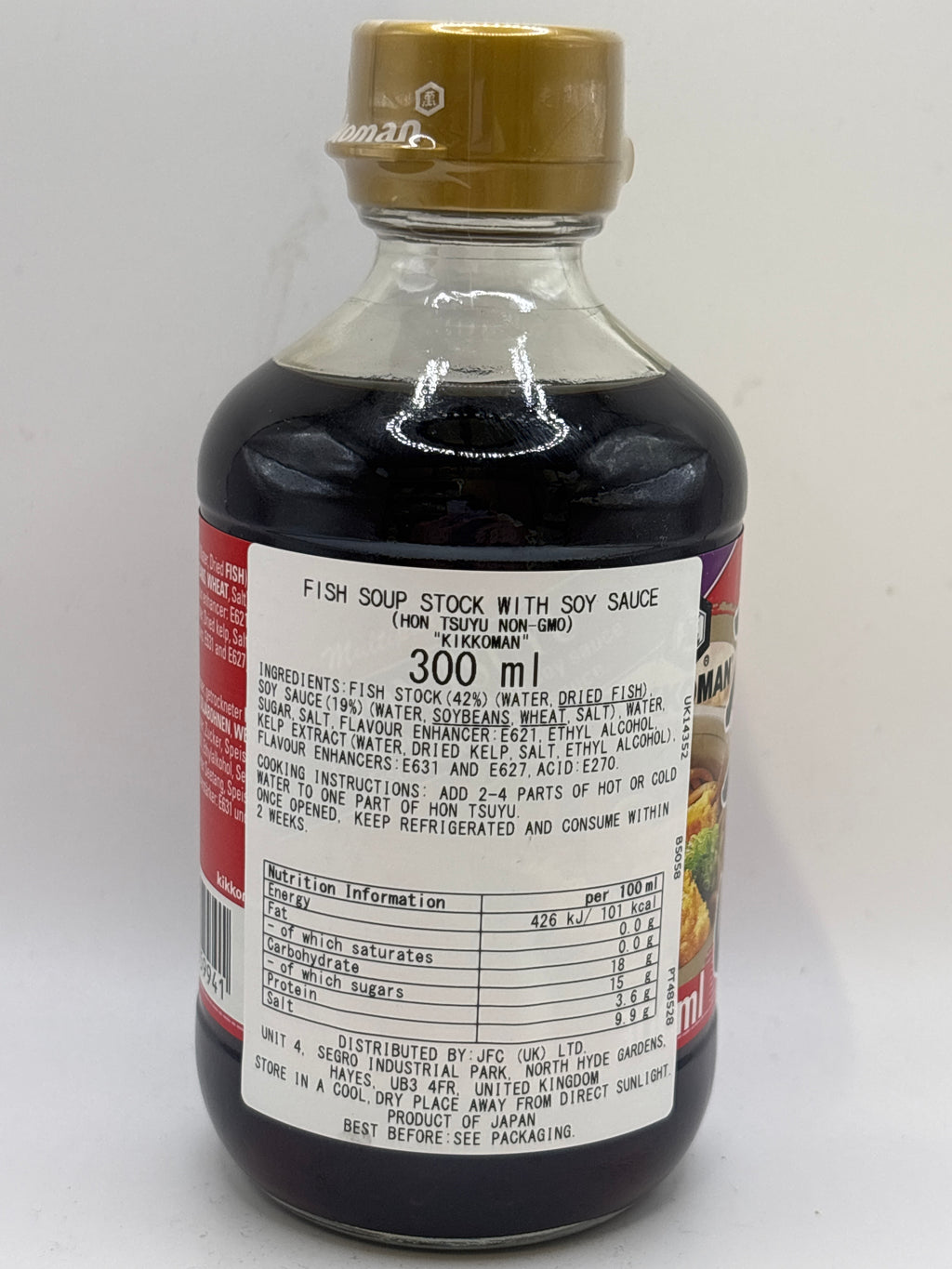 龜甲萬濃縮柴魚醬油 300ml
