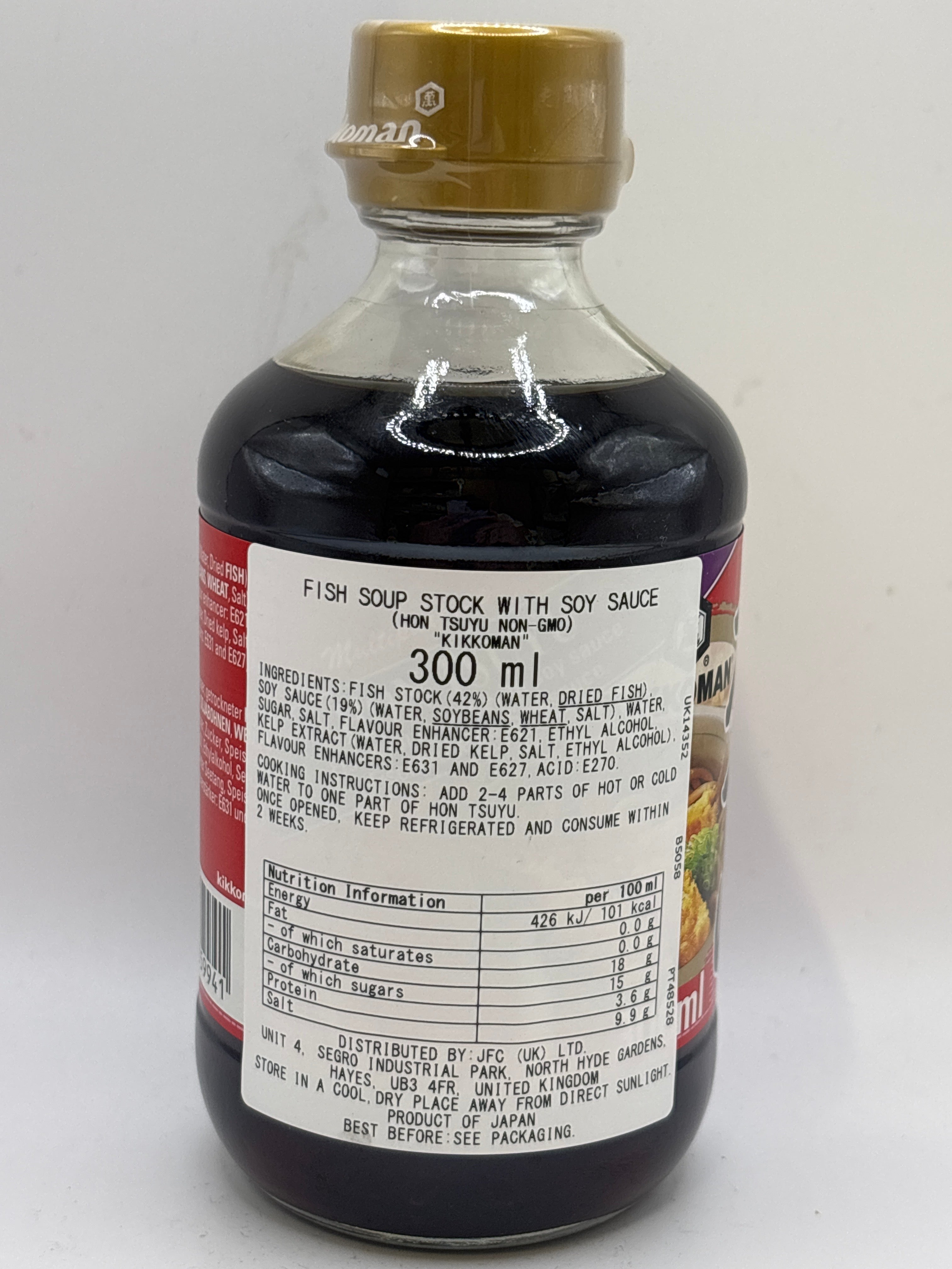 龜甲萬濃縮柴魚醬油 300ml
