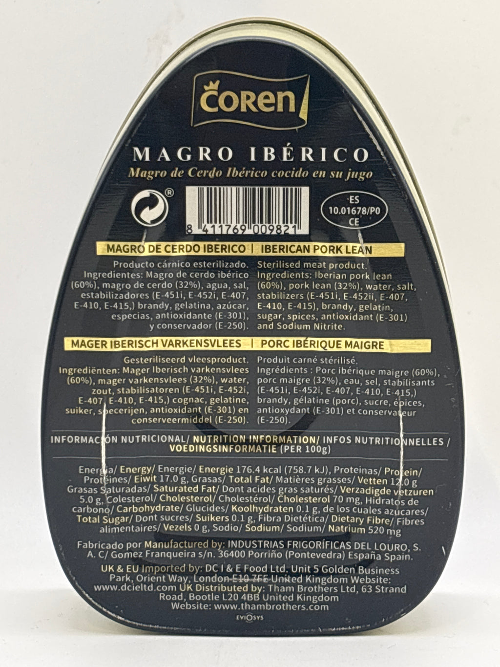 Coren Iberian Pork Luncheon Meat 200g