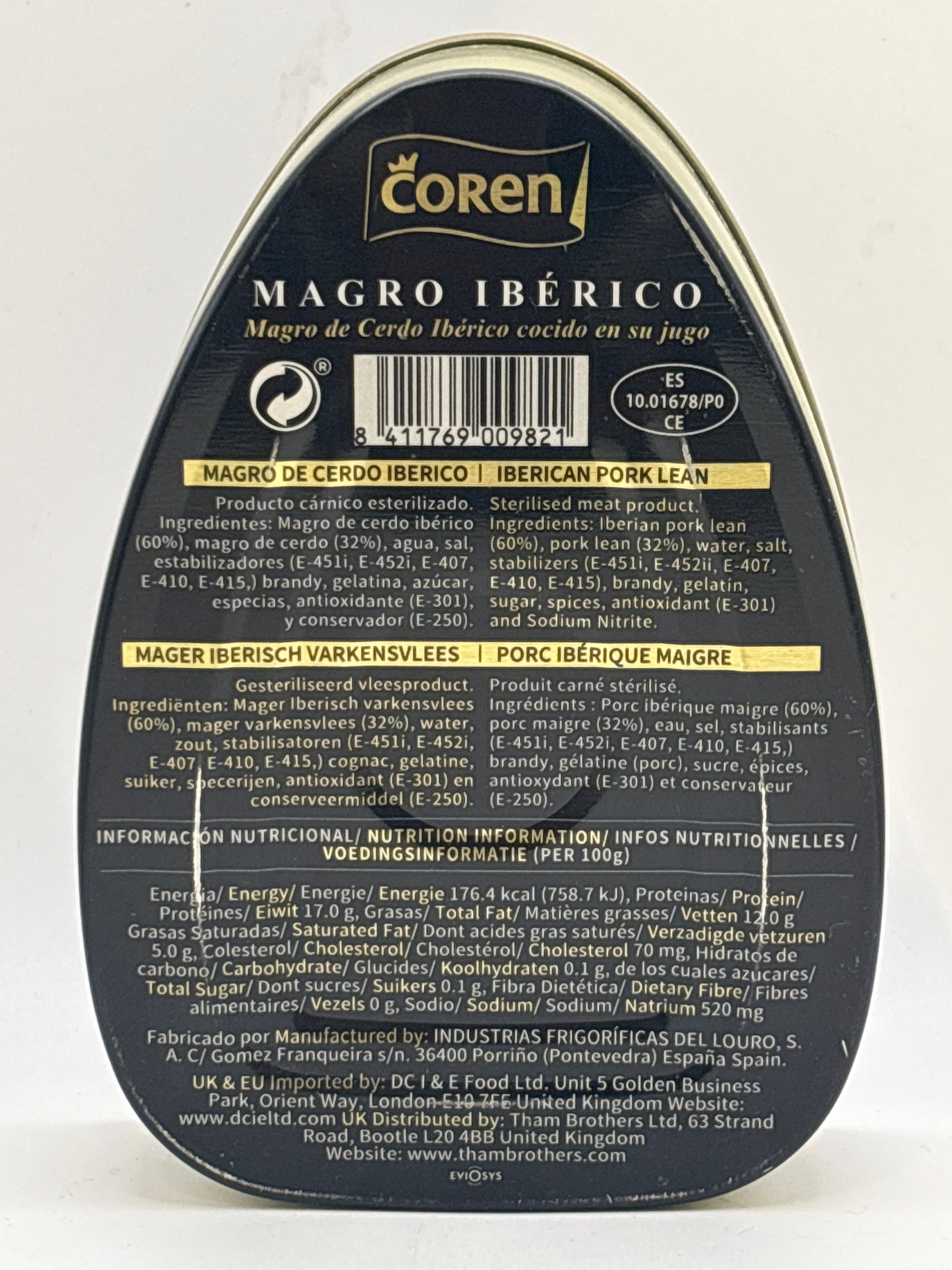Coren Iberian Pork Luncheon Meat 200g