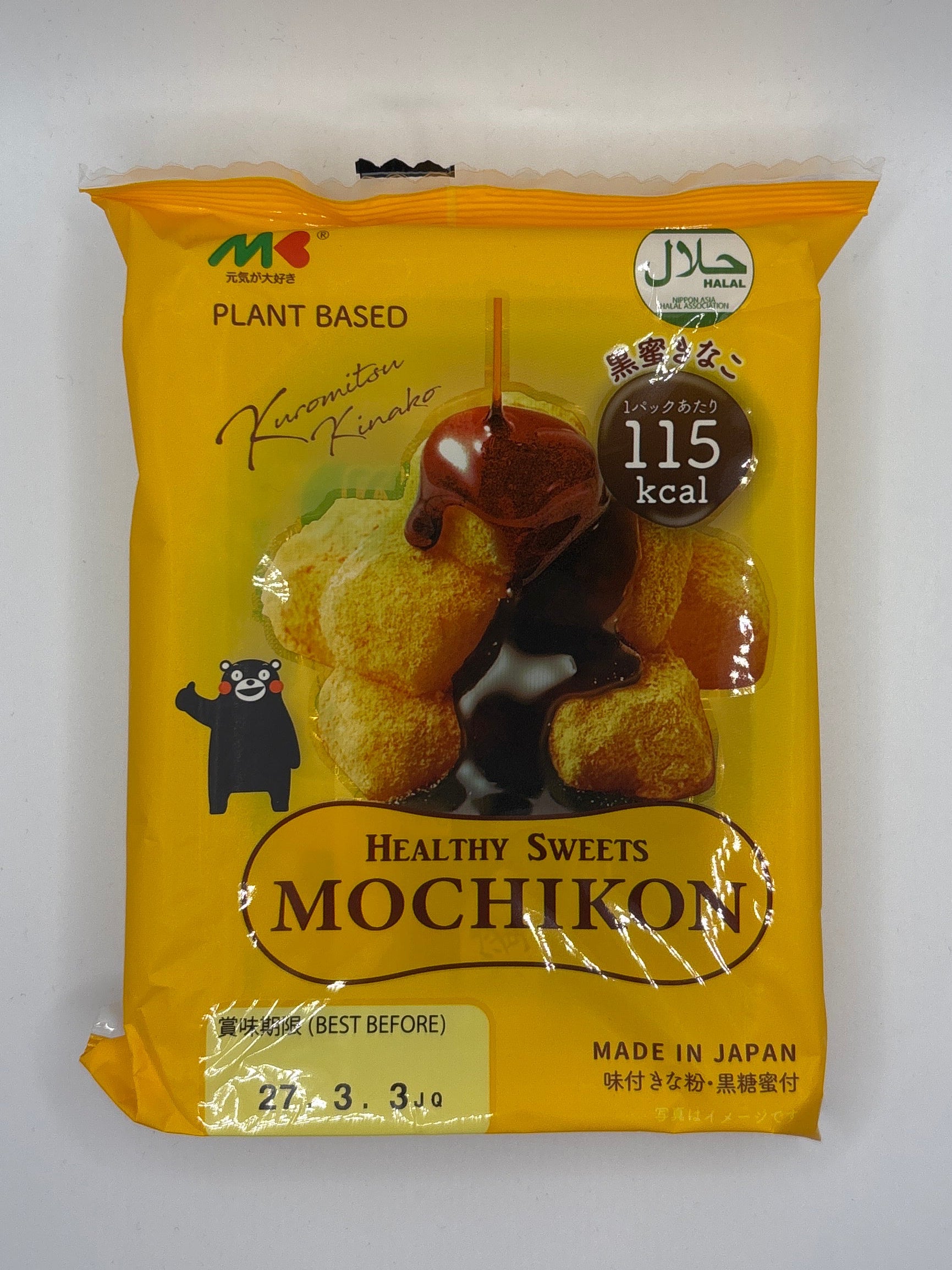 MARUKIN Mochikon Mochi with Brown Sugar Syrup 118g