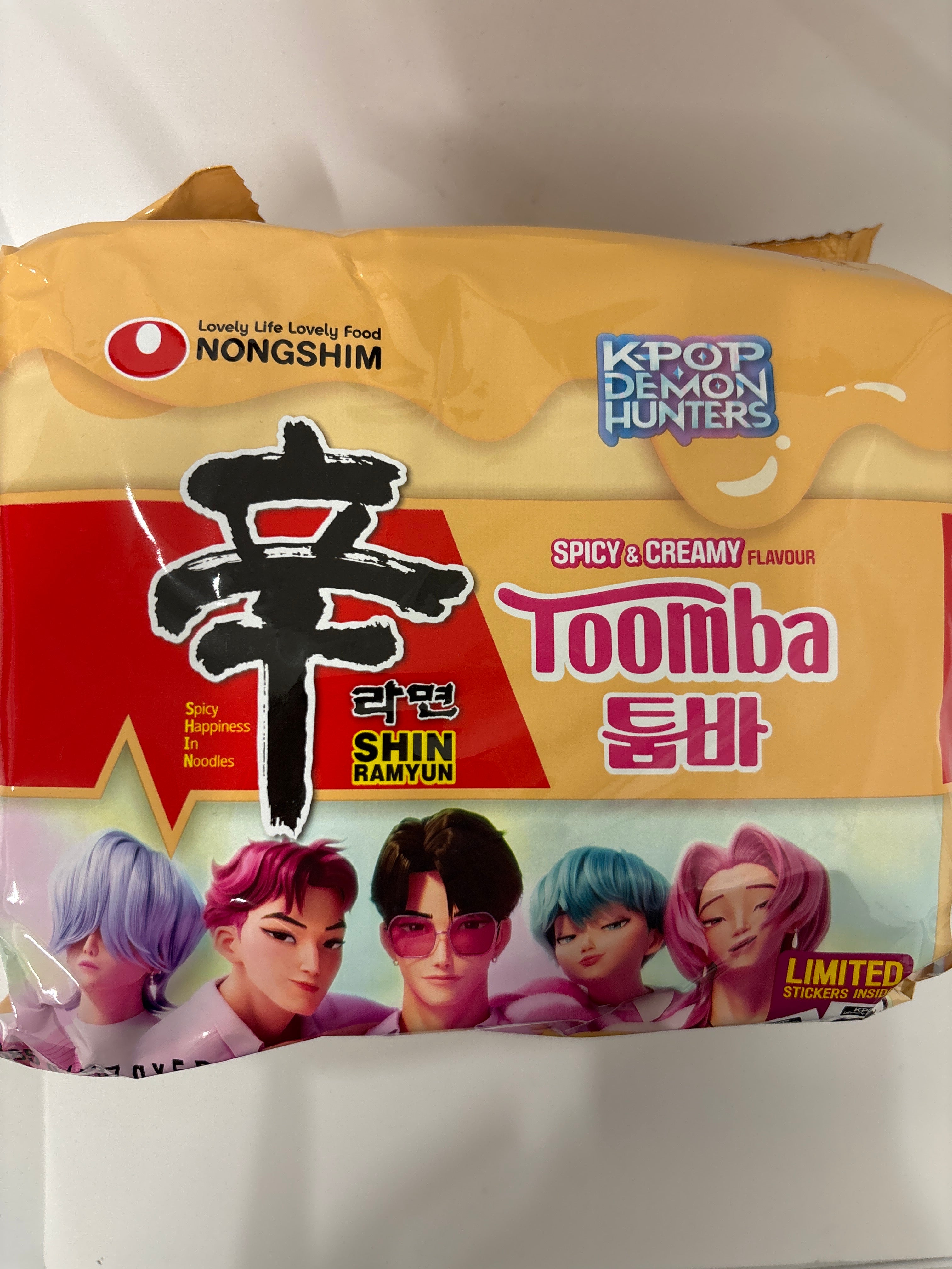 Nongshim Toomba-Spicy & Creamy Flavour (Multi) 137g x 5
