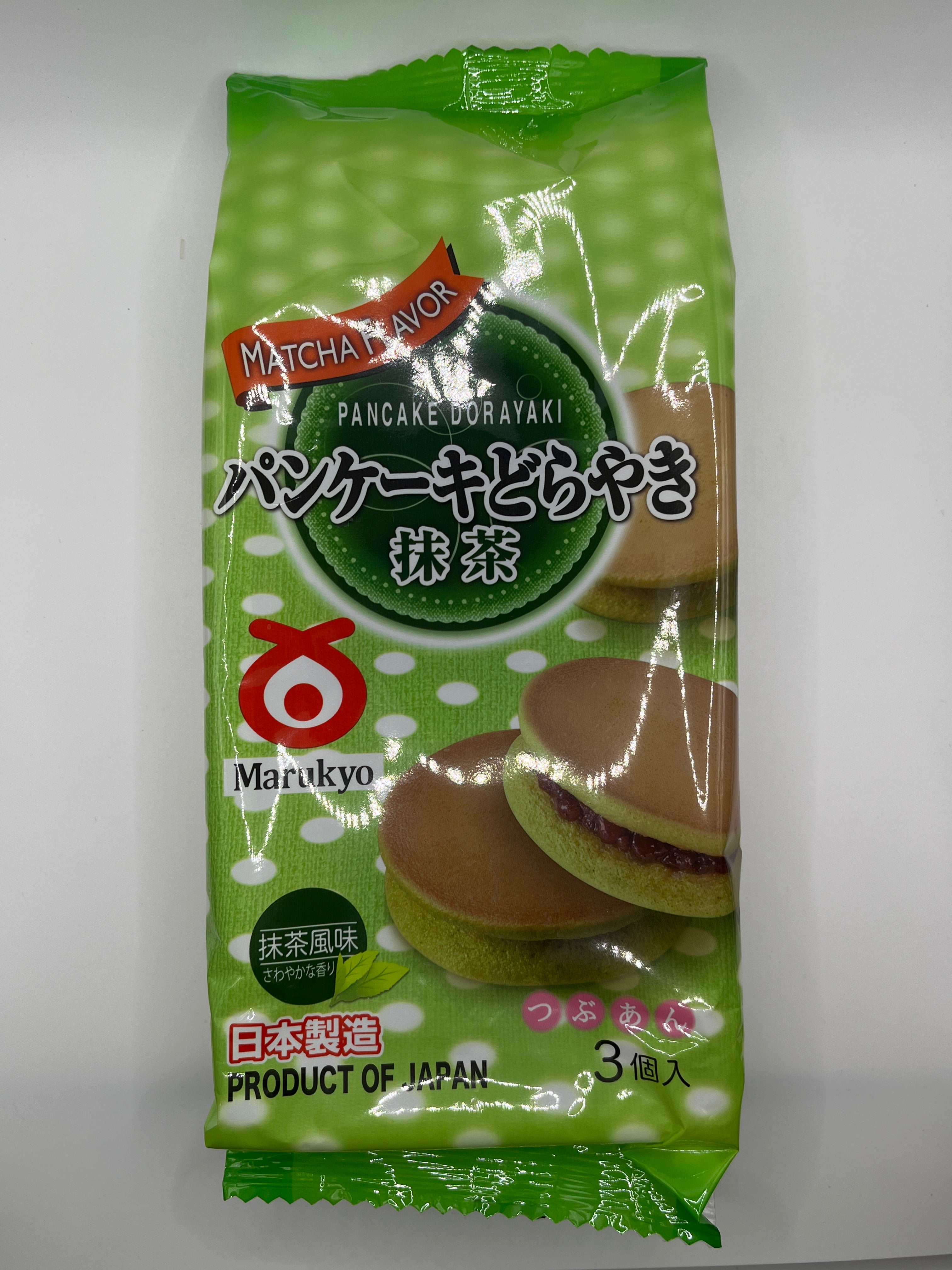 Marukyo Pancake Dorayaki Matcha 150g