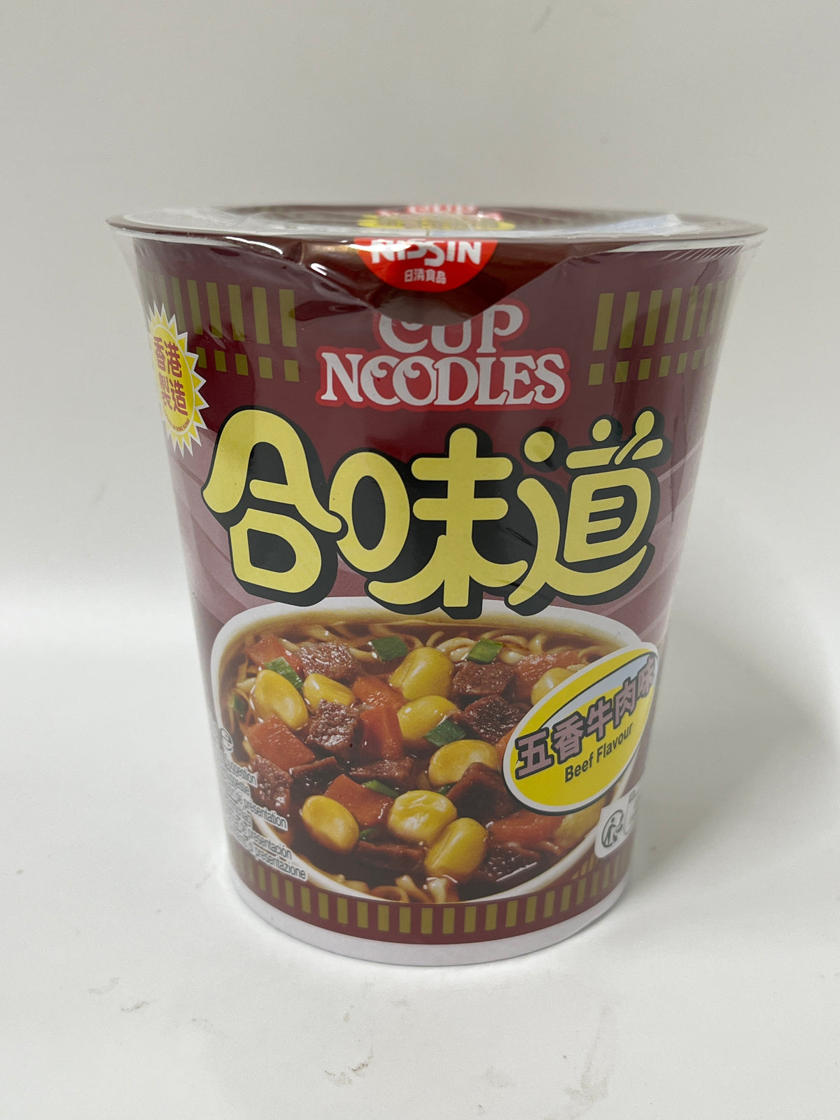 HK Nissin Cup Noodles - Beef 68g