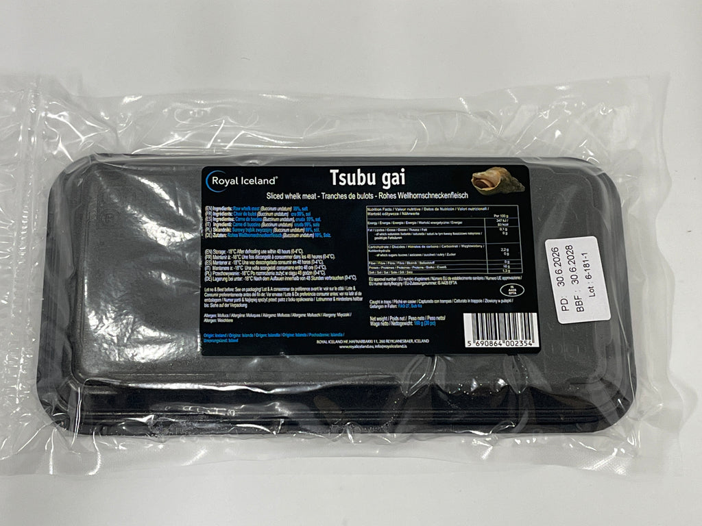 Sliced Tsubugai Whelk Meat 160g