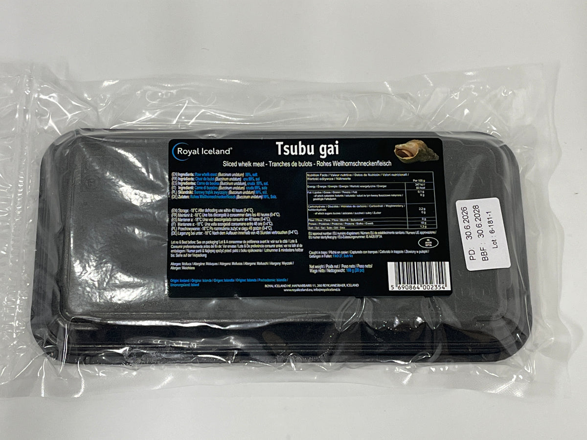 Sliced Tsubugai Whelk Meat 160g