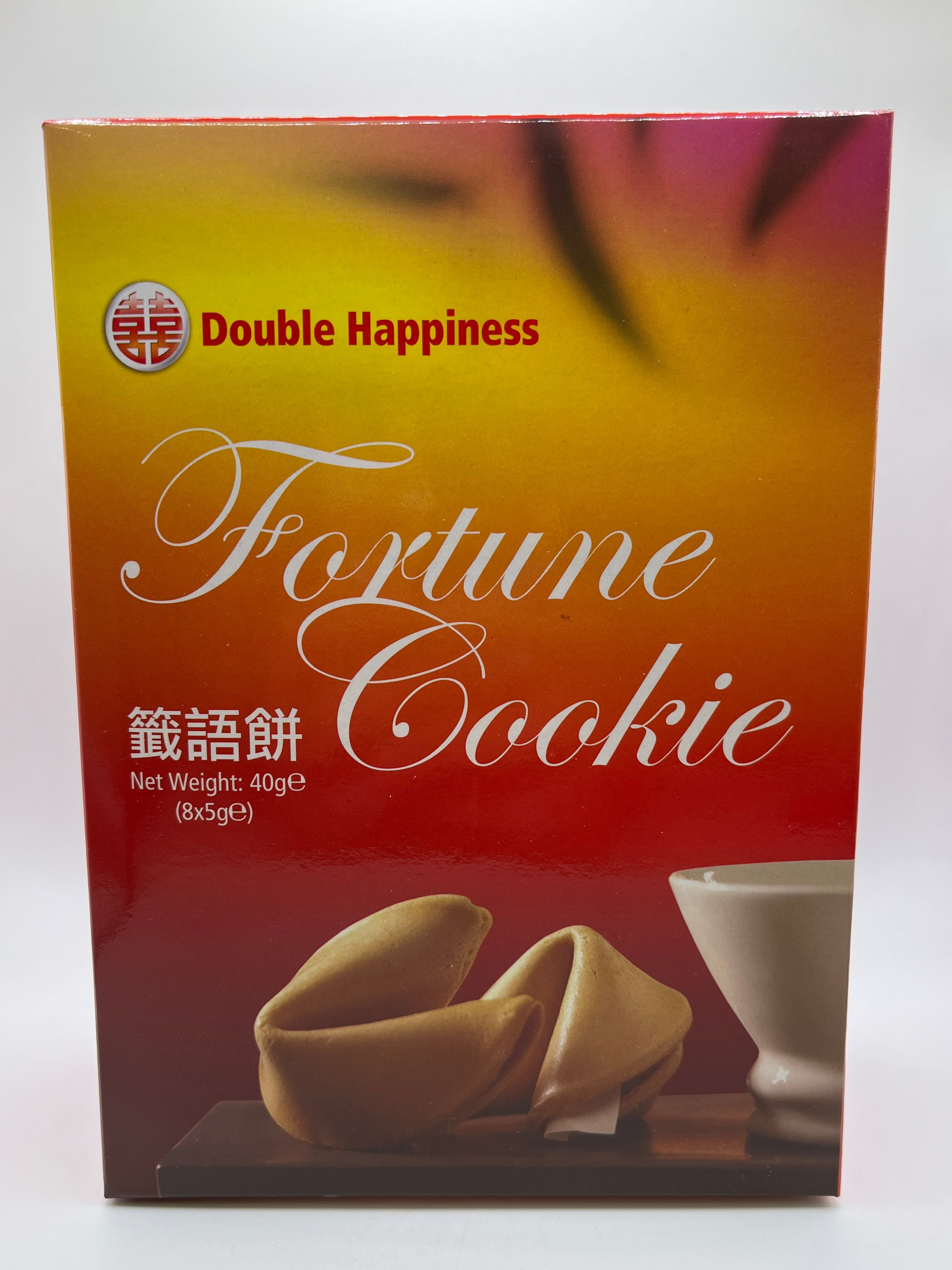 Double Happiness Fortune Cookies Box 8x5g
