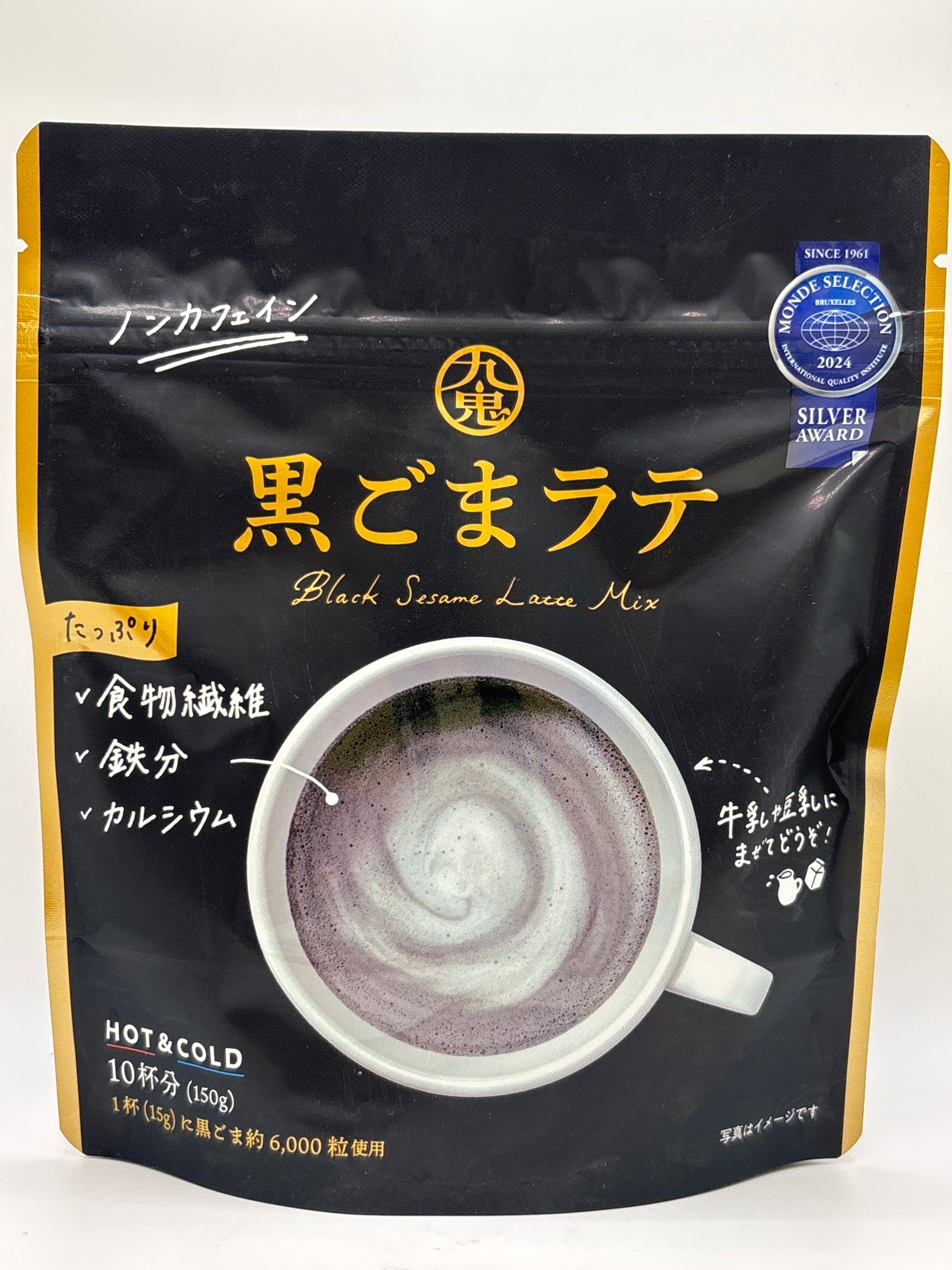 Kuki Black Sesame Latte Powder 150g