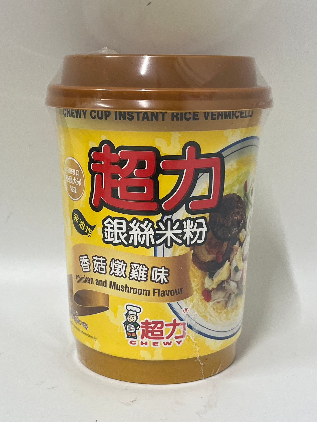 Chewy Cup Vermicelli Chicken & Mushroom 66g