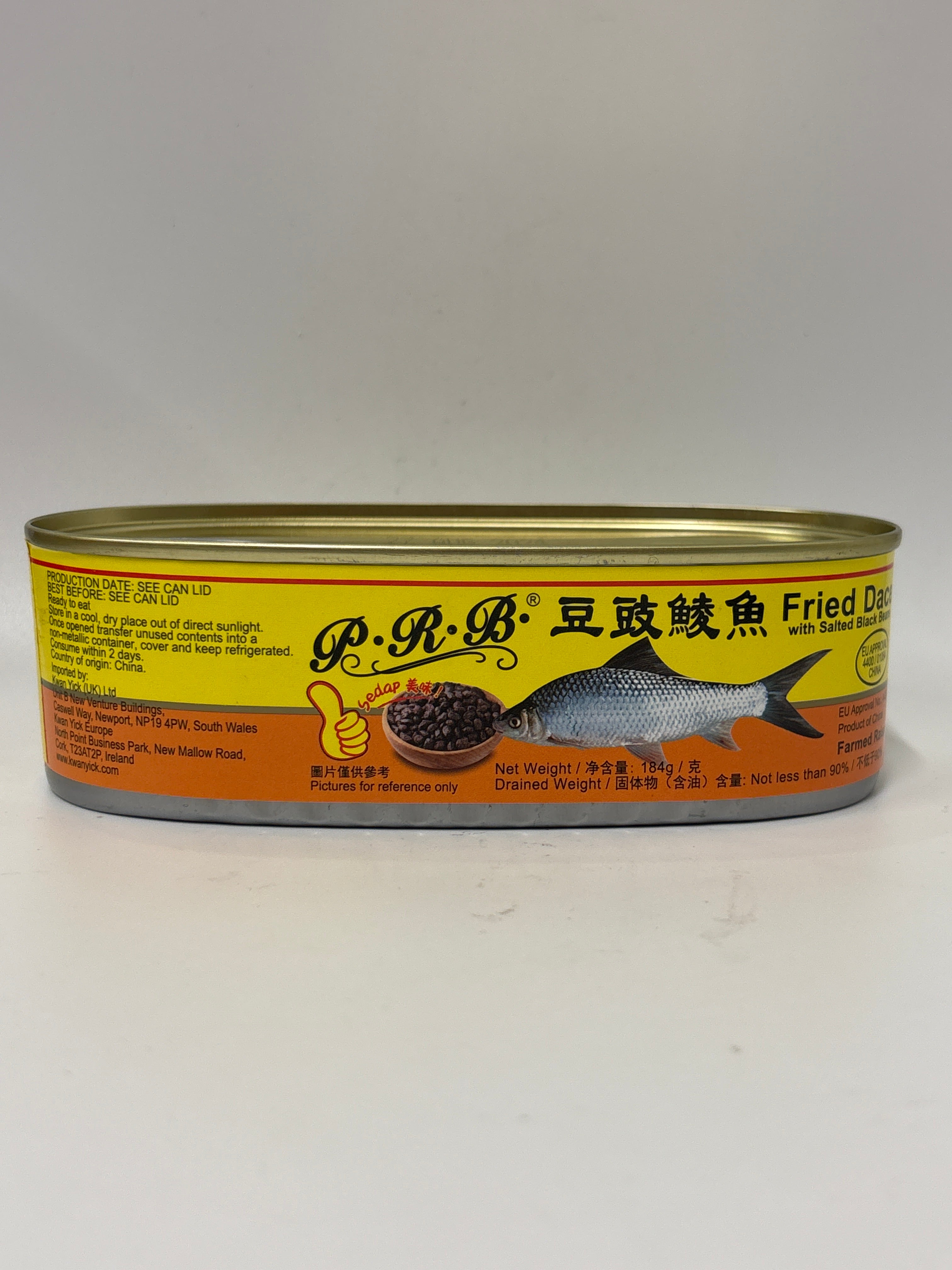 PRB 豆豉鯡魚 184克
