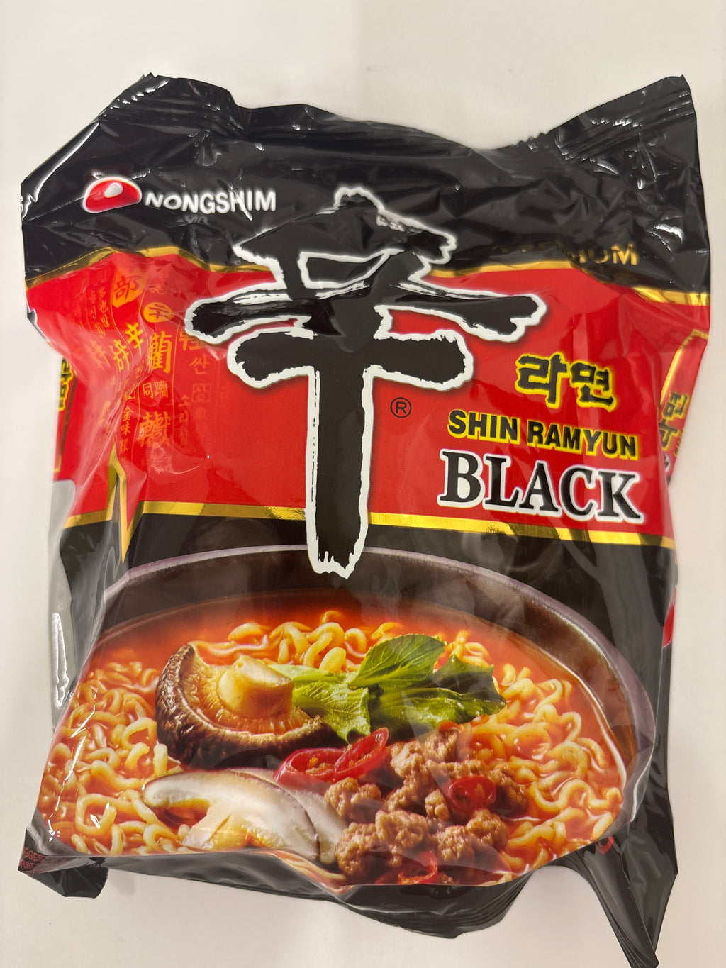 農心辛拉麵黑碗麵 130公克