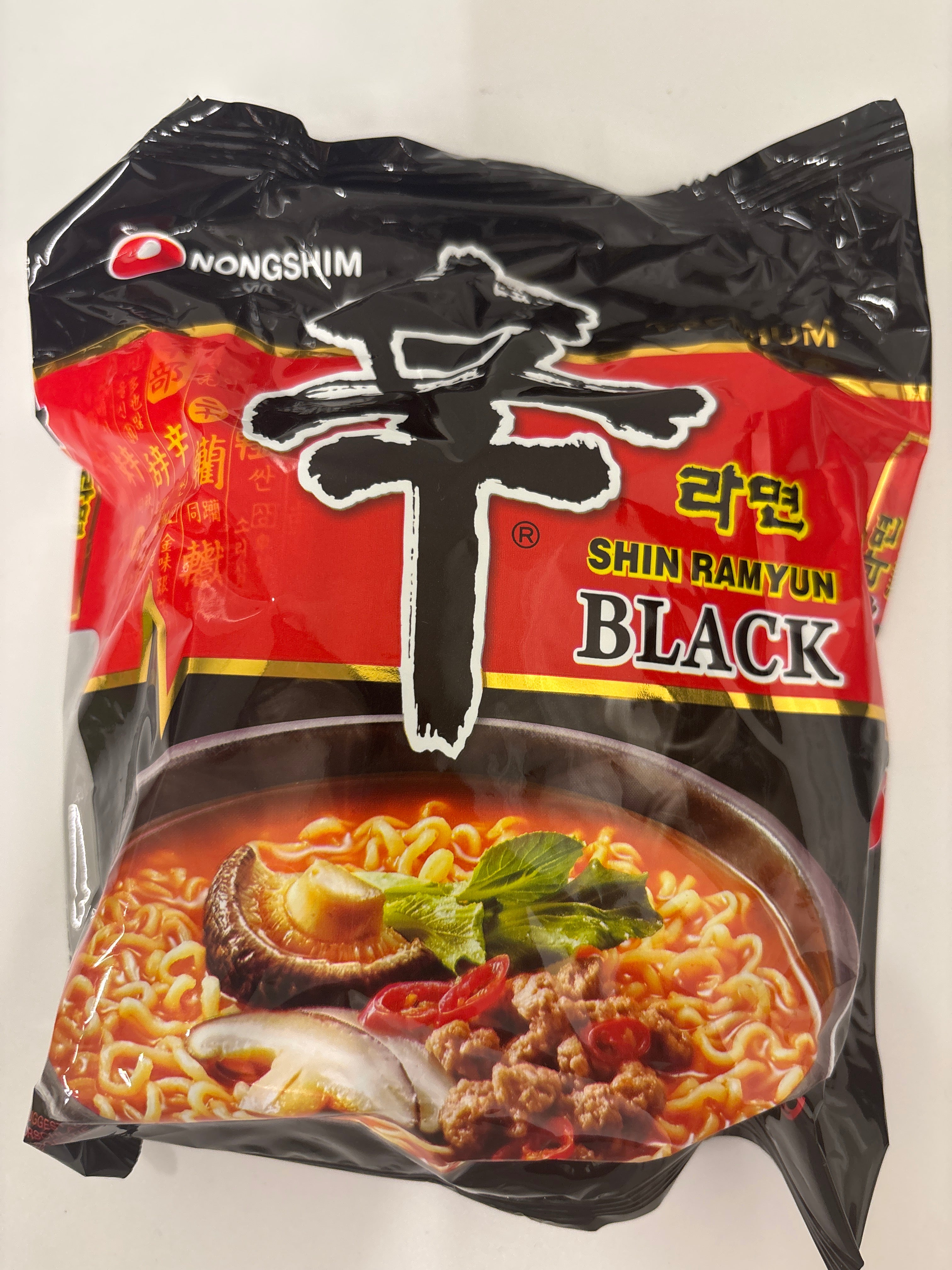 農心辛拉麵黑碗麵 130公克