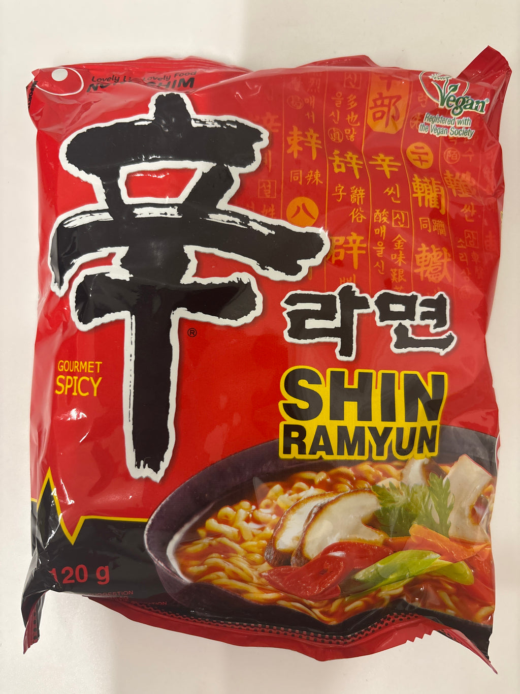 農心辛拉麵 120克