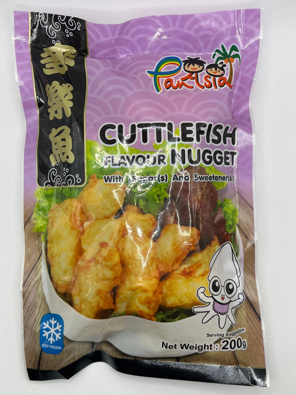 泛亞墨魚味魚塊 200克