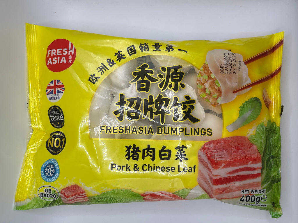 FreshAsia Pork & Chinese Leaf Dumplings 400g