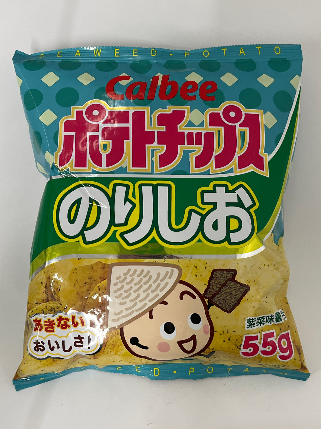 Calbee Potato Chips Seaweed Flavor 55g