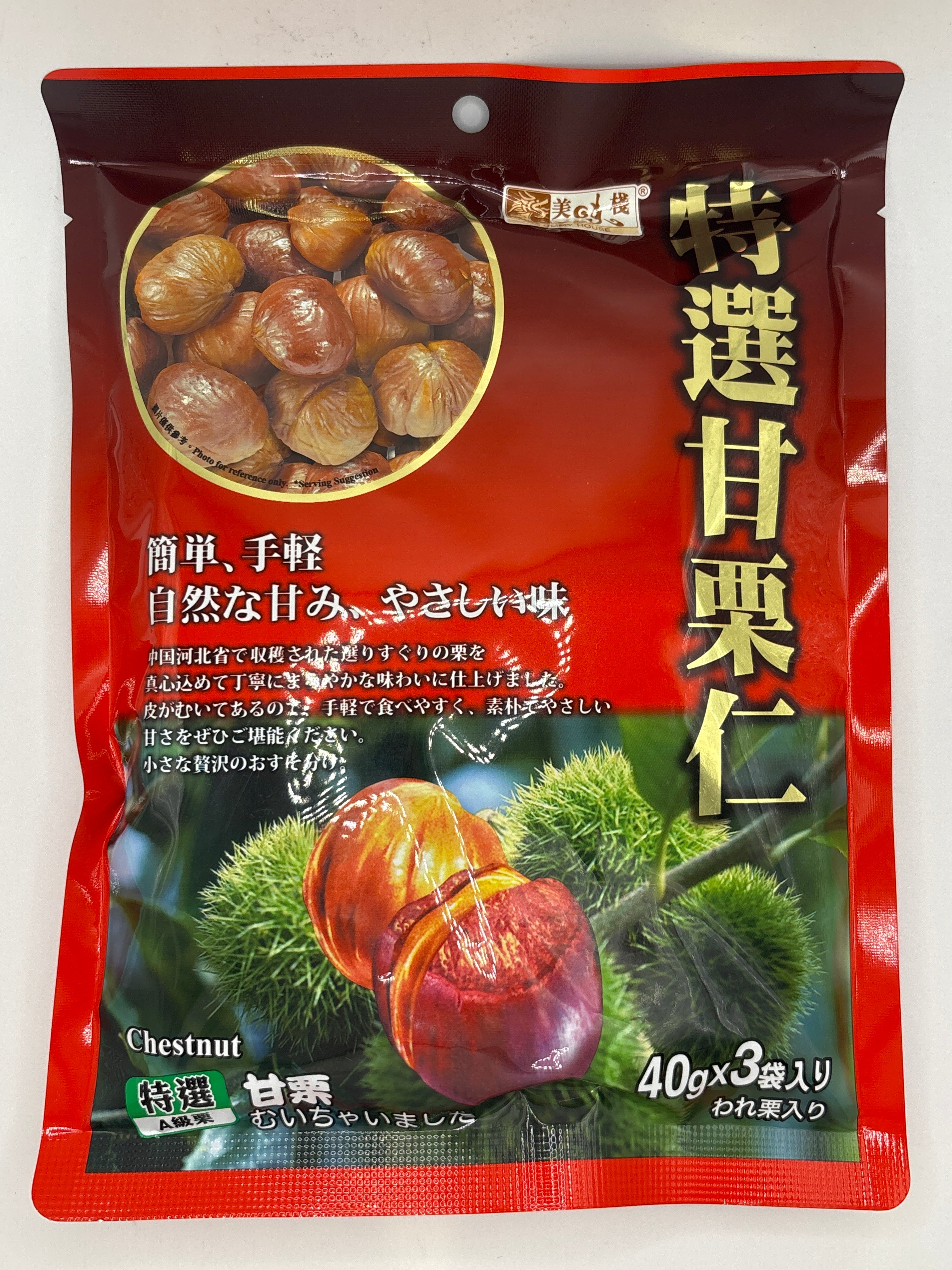 美味棧 栗子肉 120克