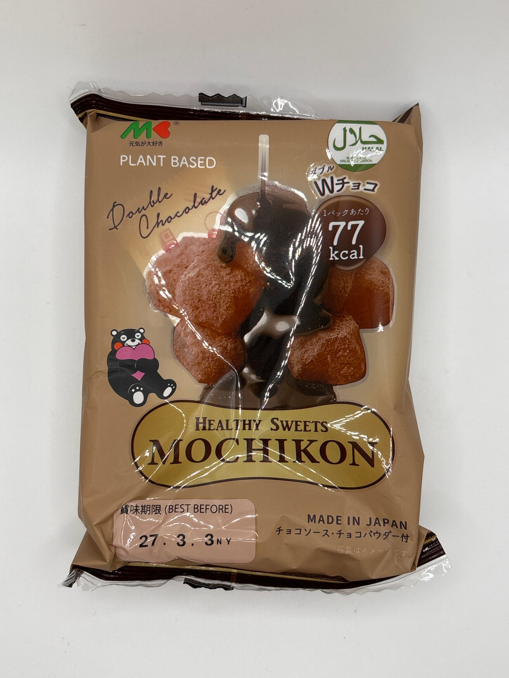 MARUKIN Mochikon Mochi with Chocolate 118g