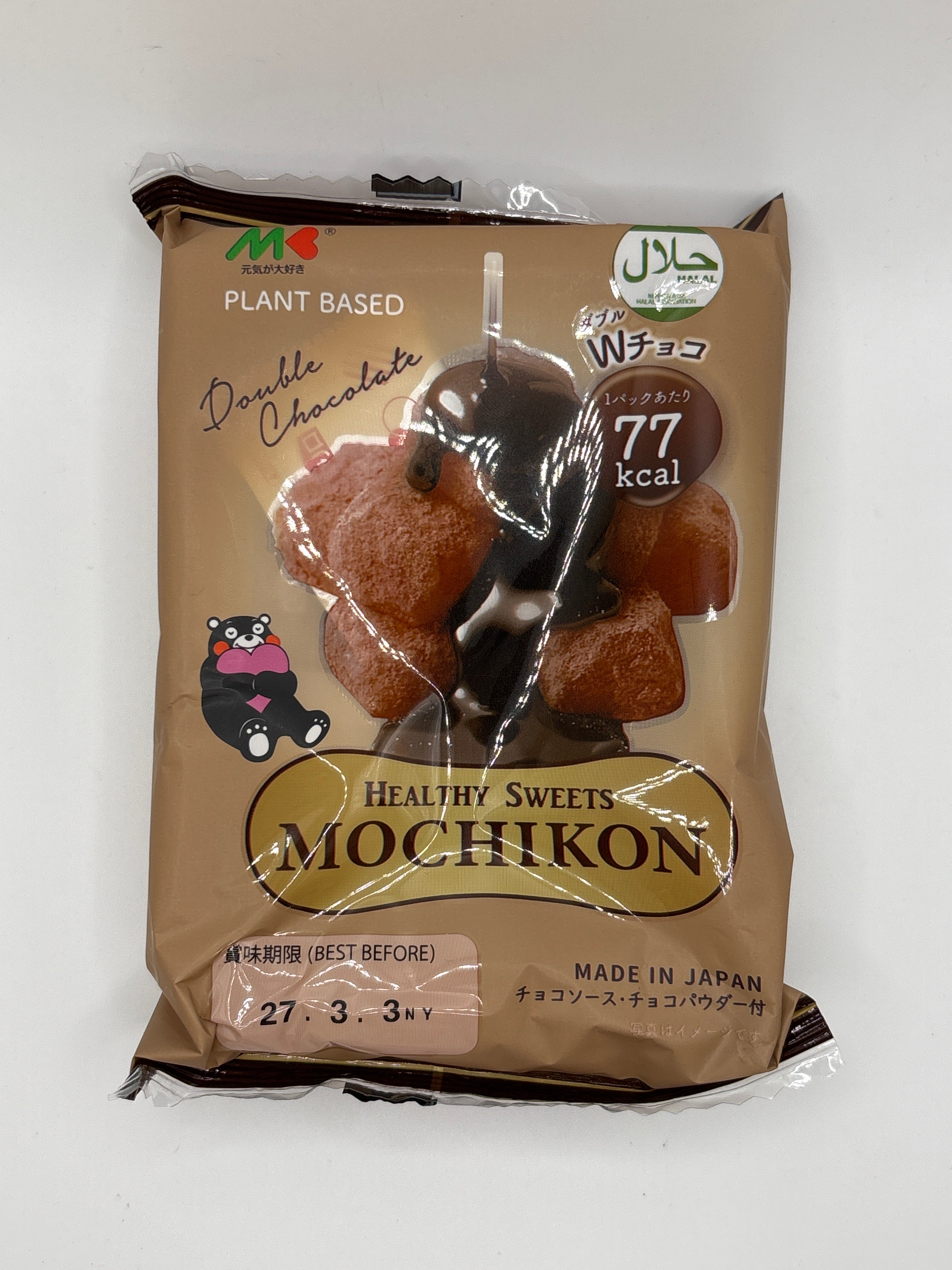 MARUKIN Mochikon Mochi with Chocolate 118g