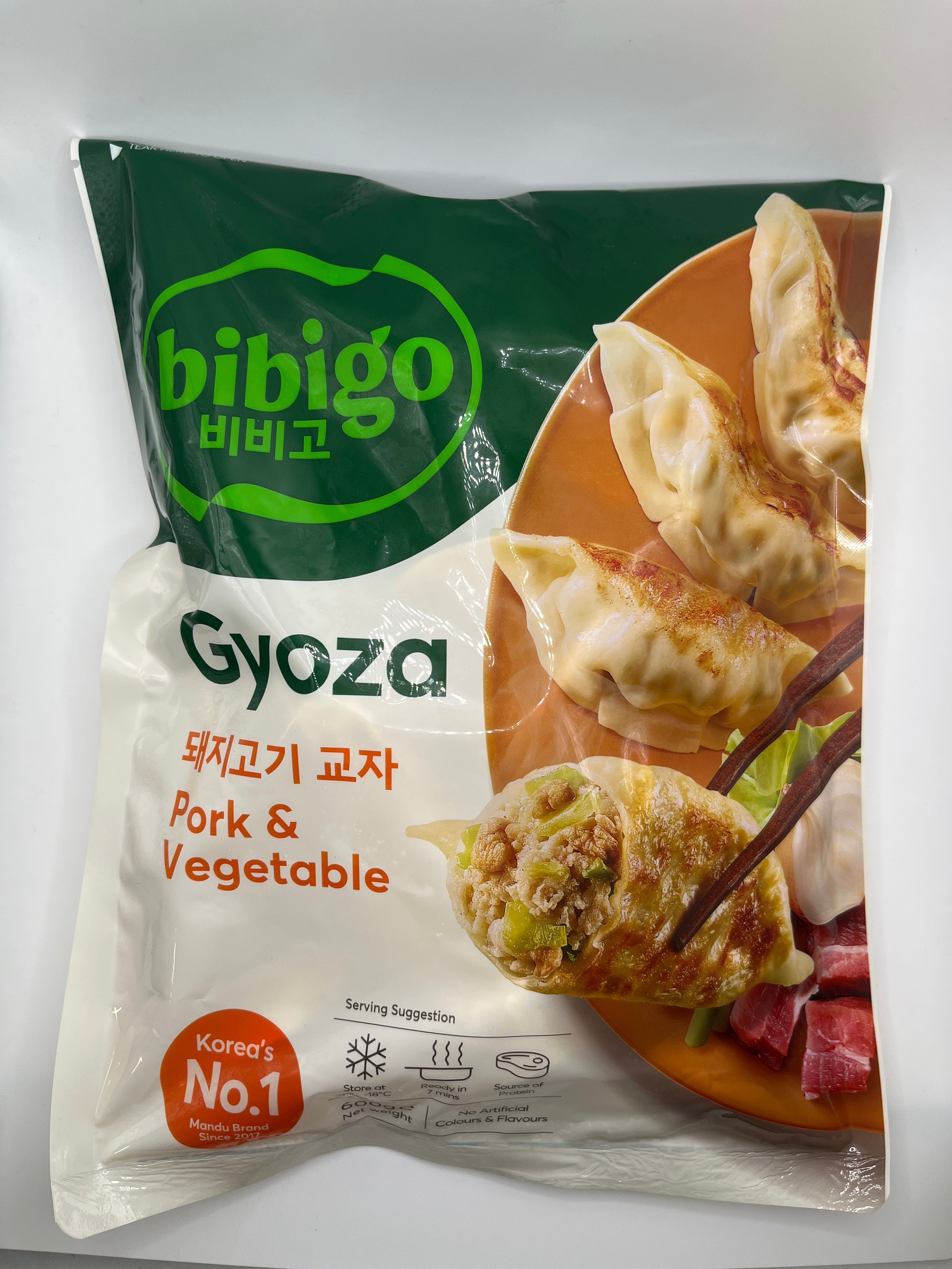 Bibigo GYOZA Pork & Vegetable (600g)