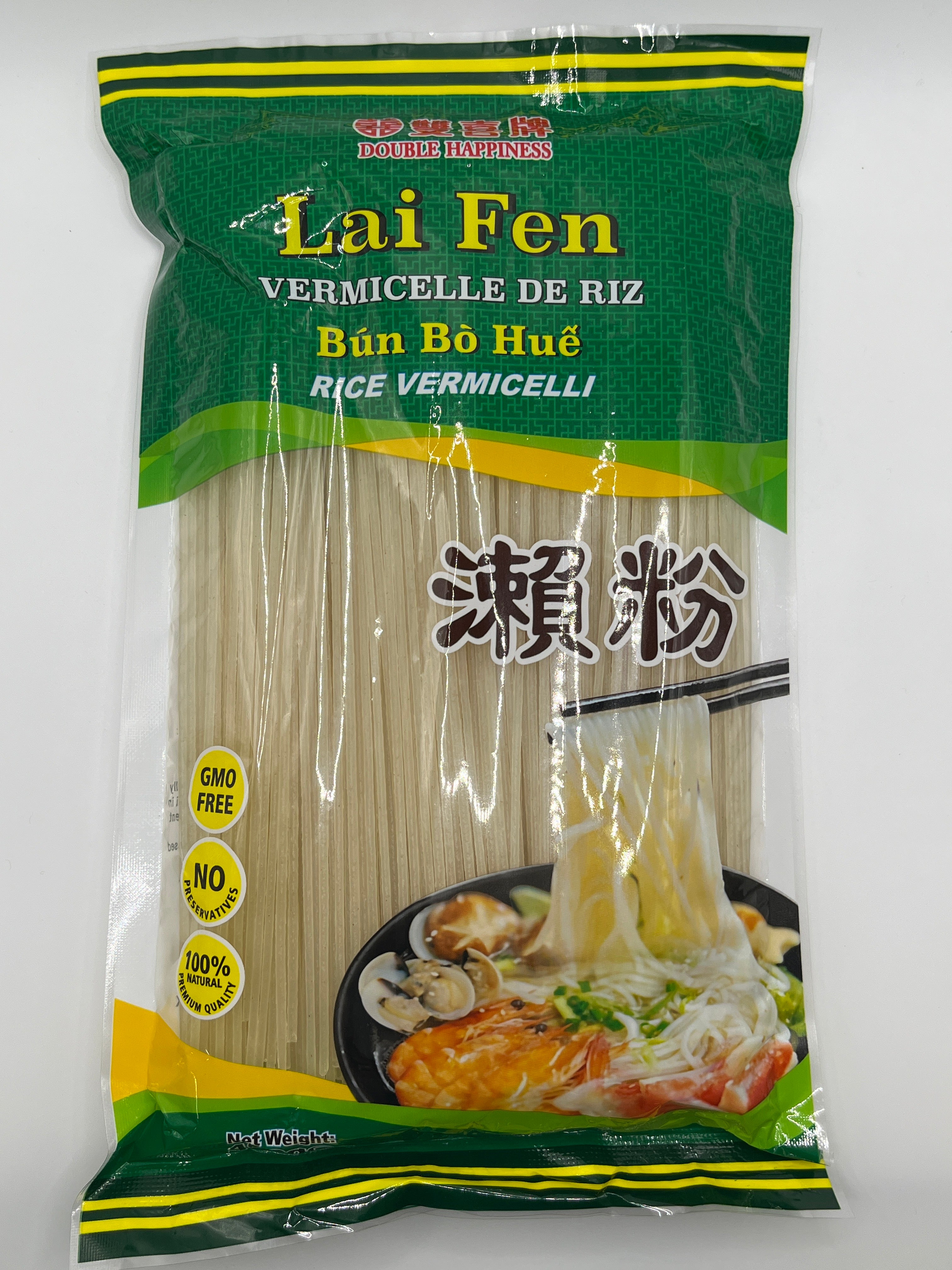Double Happiness Lai Fen Rice Vermicelli 400g