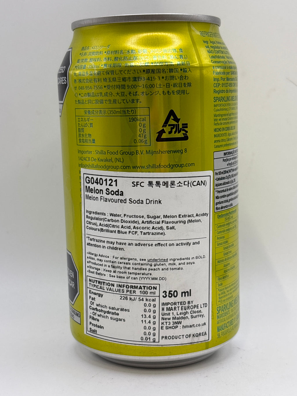 SFC Melon Flavour Soda 350ML