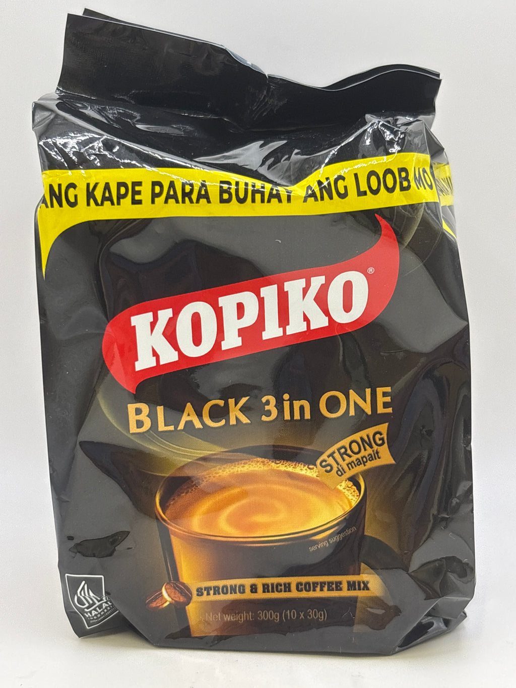 KOPIKO Black 3 in One Instant Coffee 300g (10x30g)