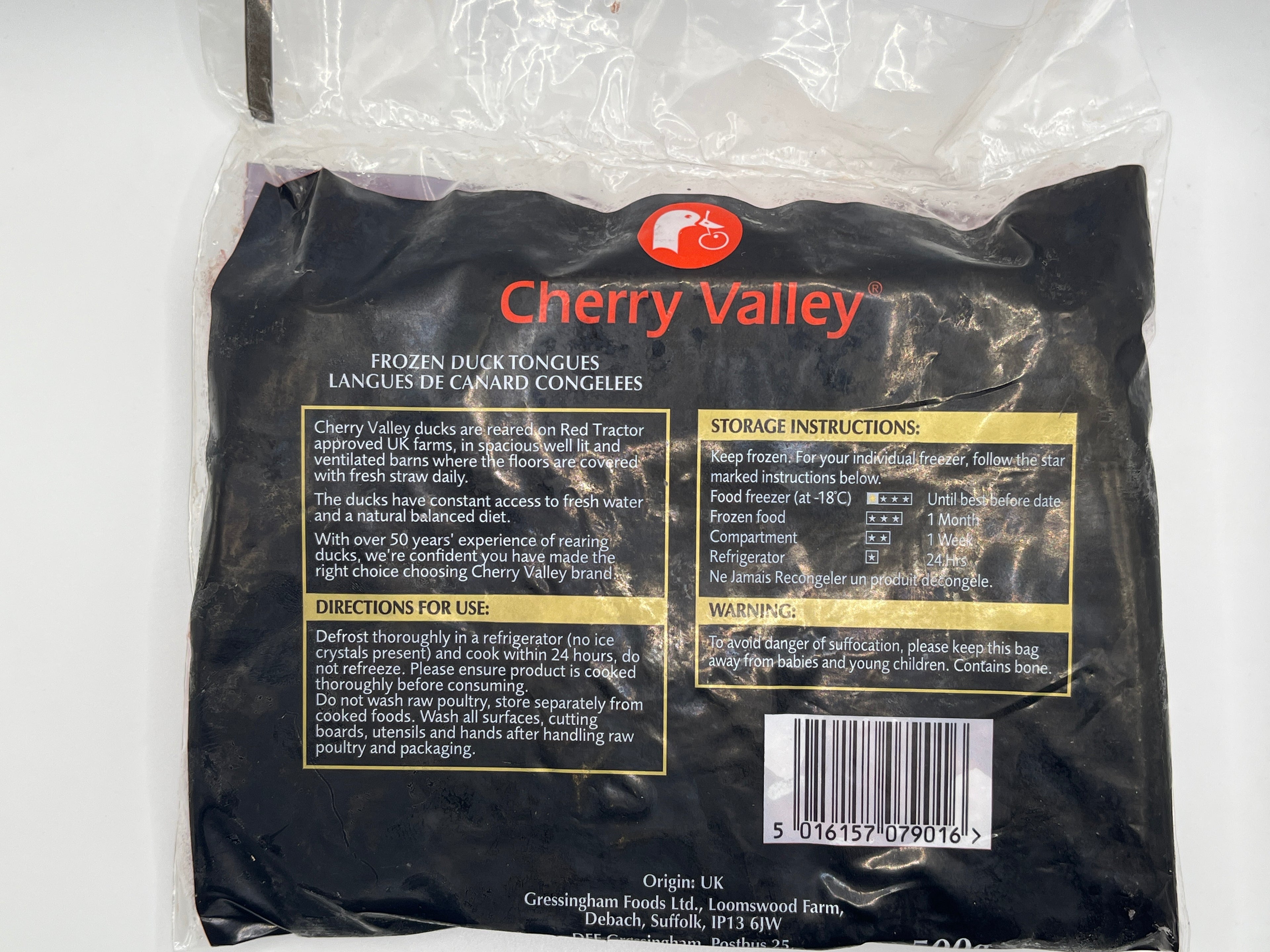 CV Duck Tongue 500G (Frozen)
