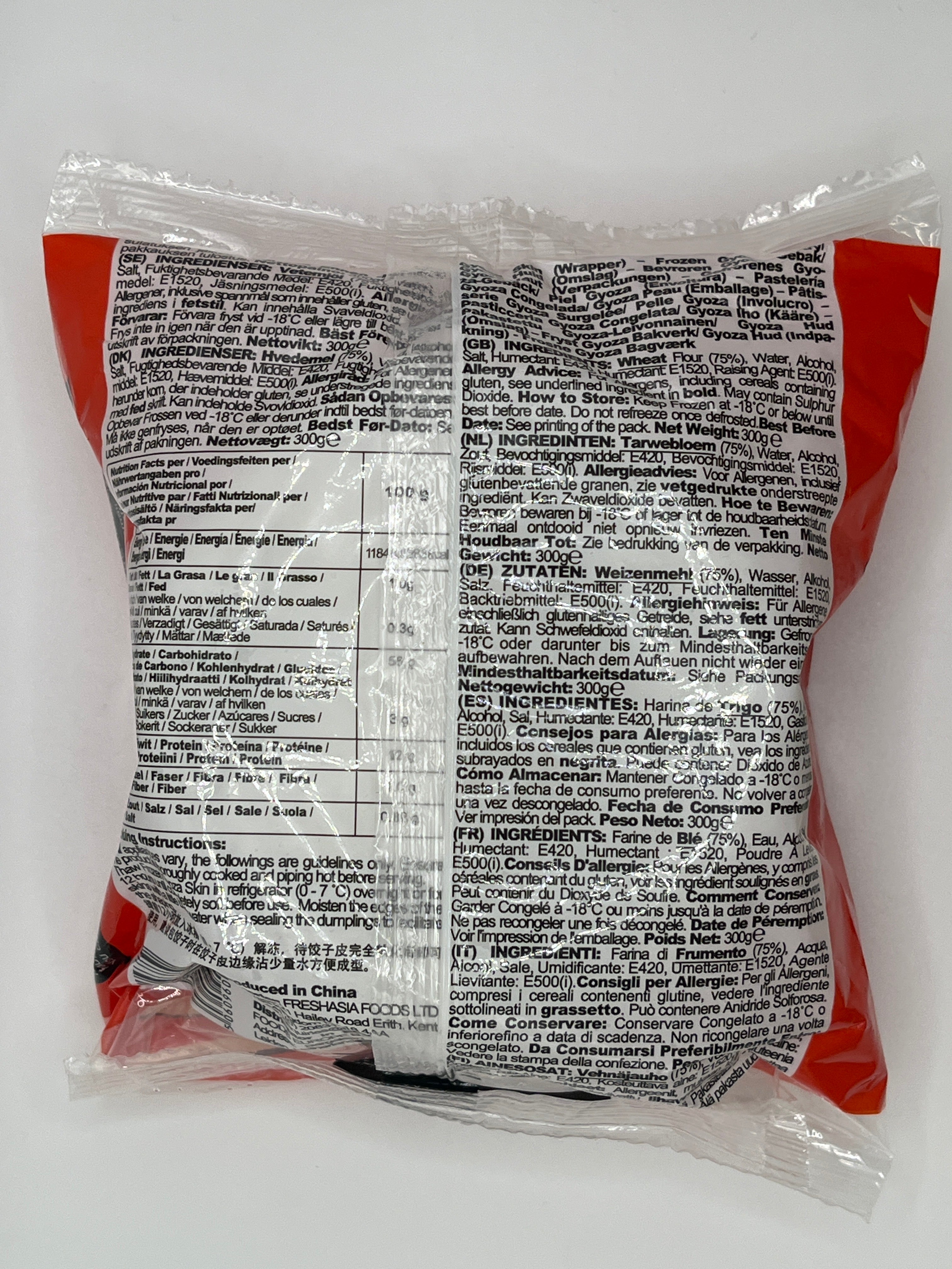 FreshAsia Gyoza Skin (Wrapper) 300g
