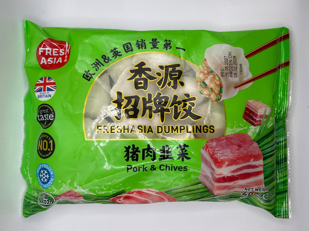 FreshAsia Pork & Chives Dumplings 400g