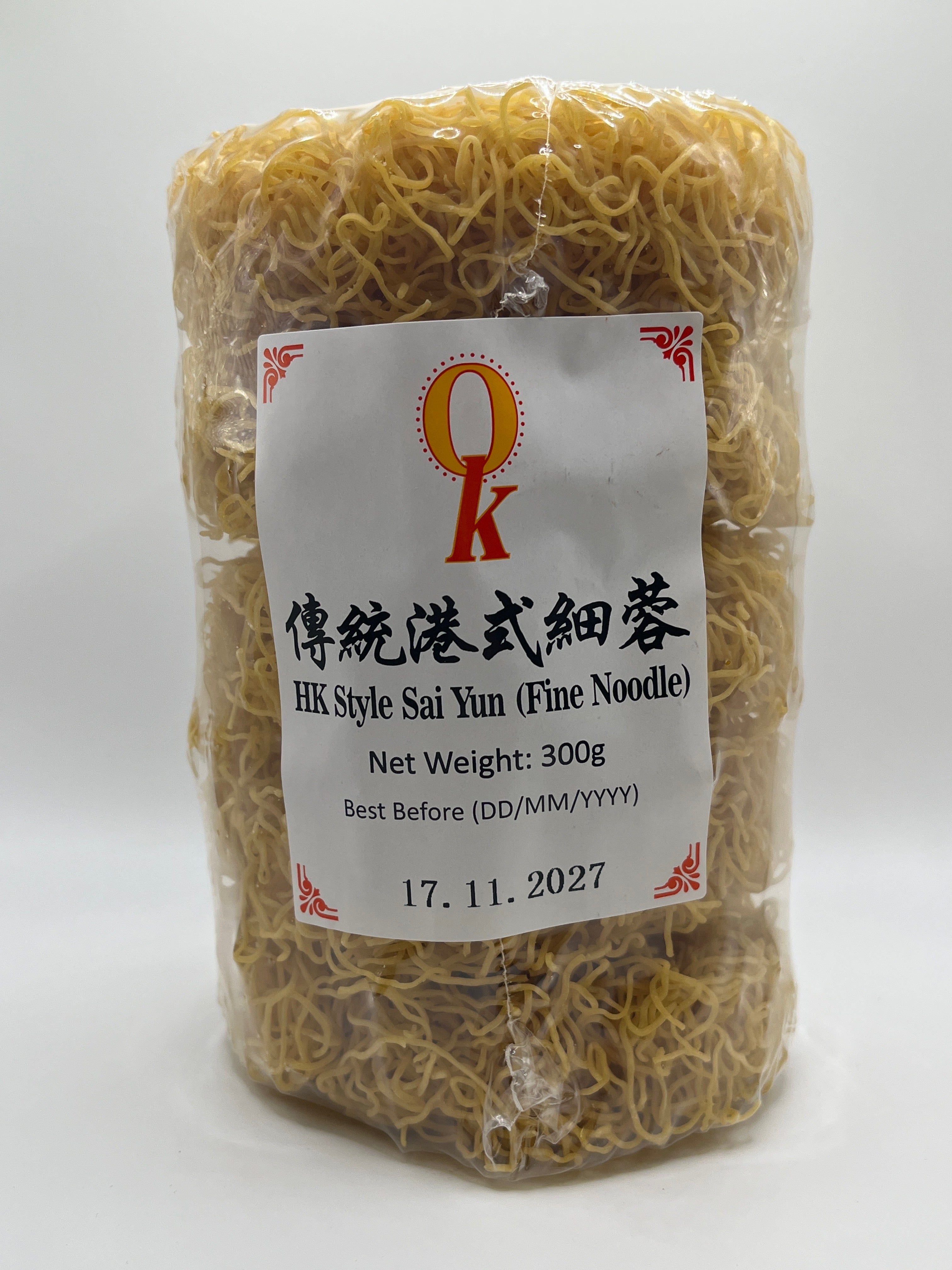 OK牌細幼麵 300克