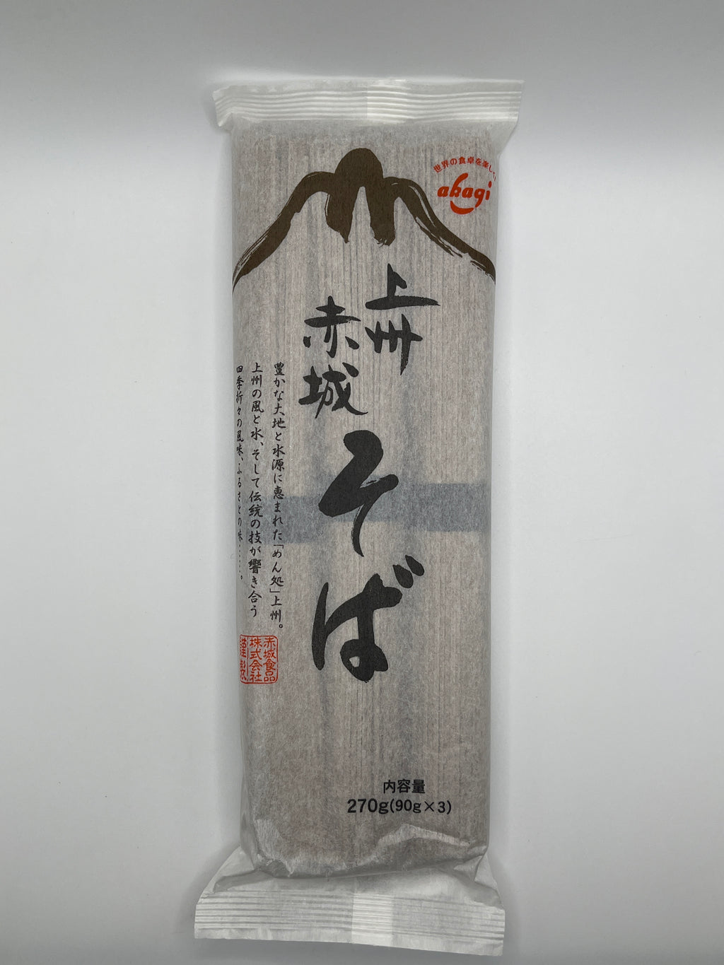 Akagi Joshu Soba 270g