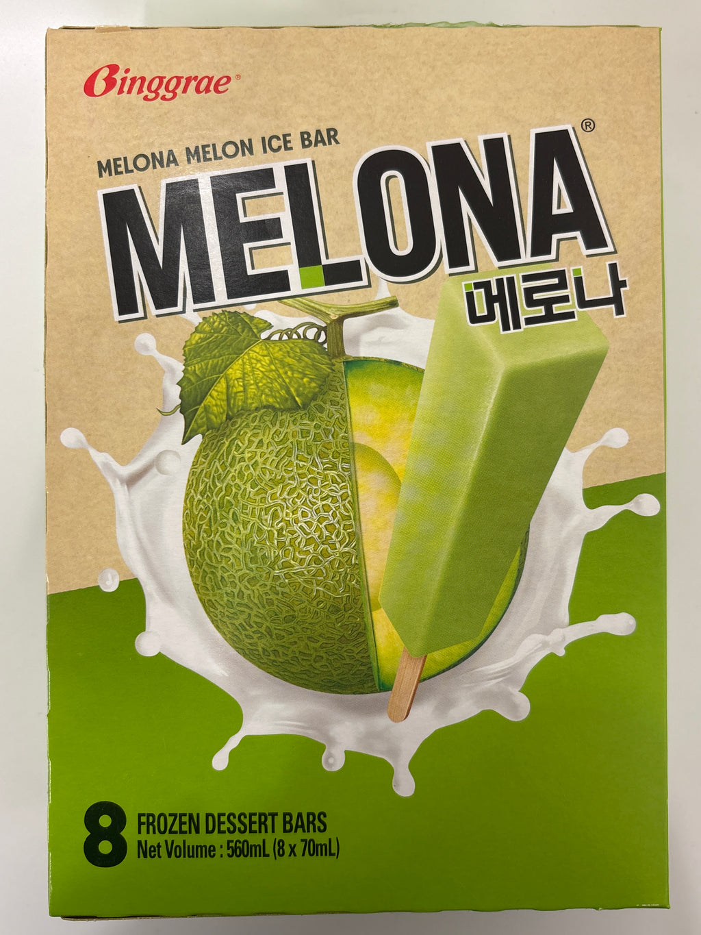 Binggrae Melona 70ml x 8 (Frozen)